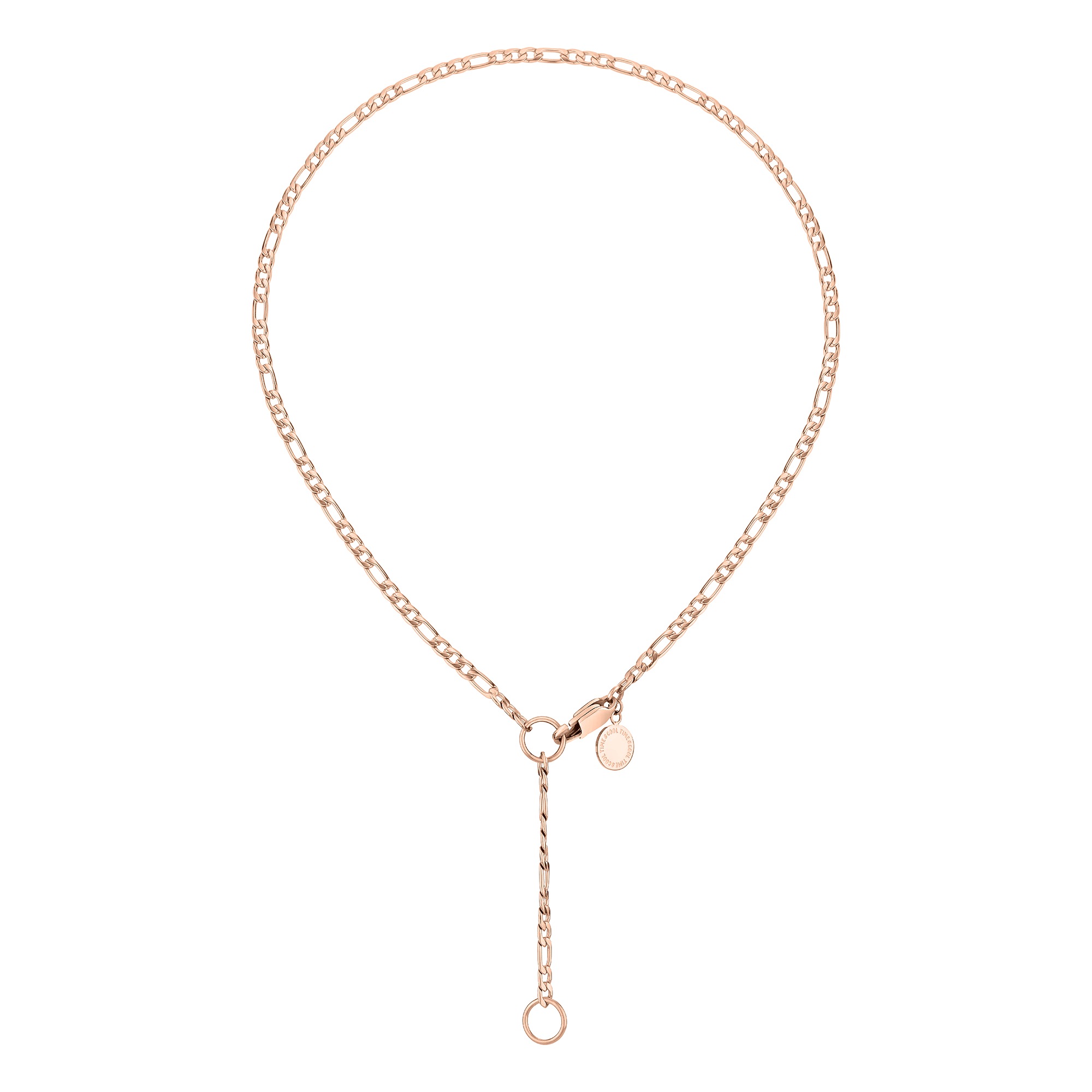 COOL TIME Charm-Kette »Schmuck Geschenk Edelstahl Halskette The Cool Chunky Chain«