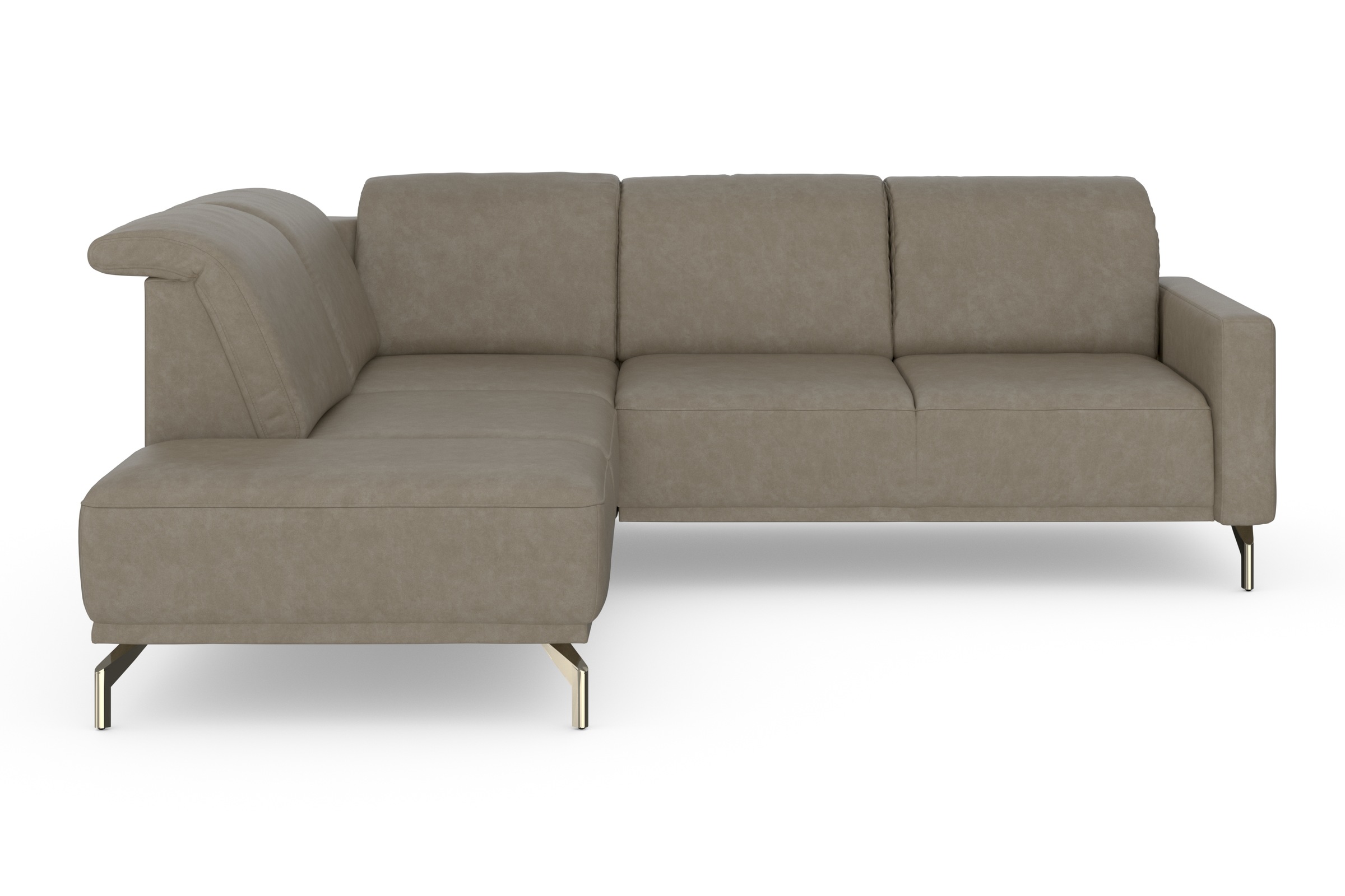 sit&more Ecksofa »Bailando L-Form«, wahlweise mit Kopfteilverstellung und V günstig online kaufen