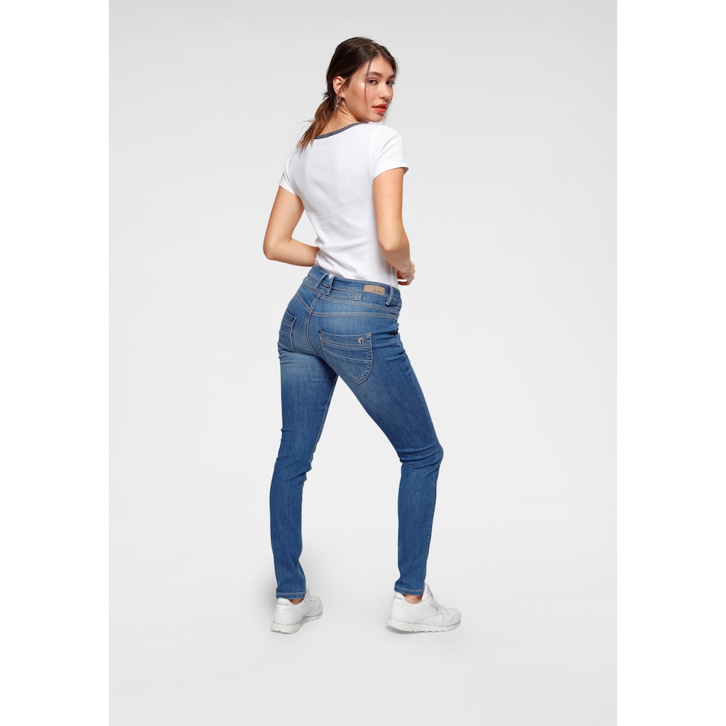 GANG Skinny-fit-Jeans »94Medina«, mit stylischer halb offener Knopfleiste