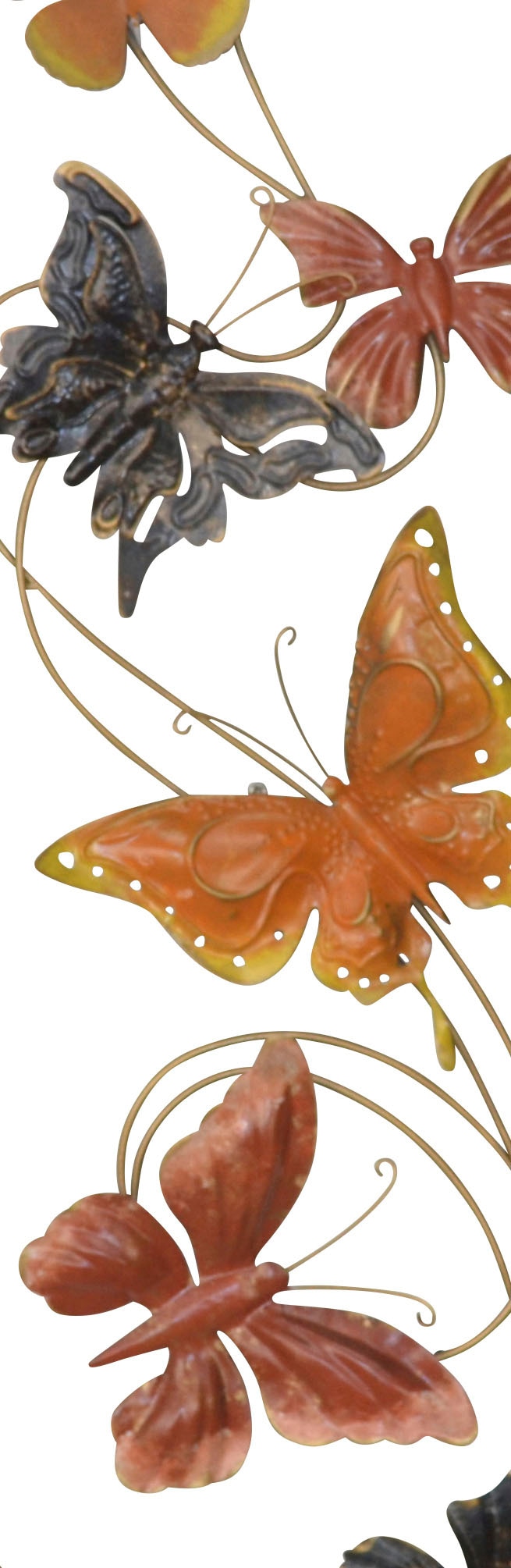 HOFMANN LIVING AND MORE Wanddekoobjekt »Wanddekoration« bunte Schmetterlinge, gerahmt