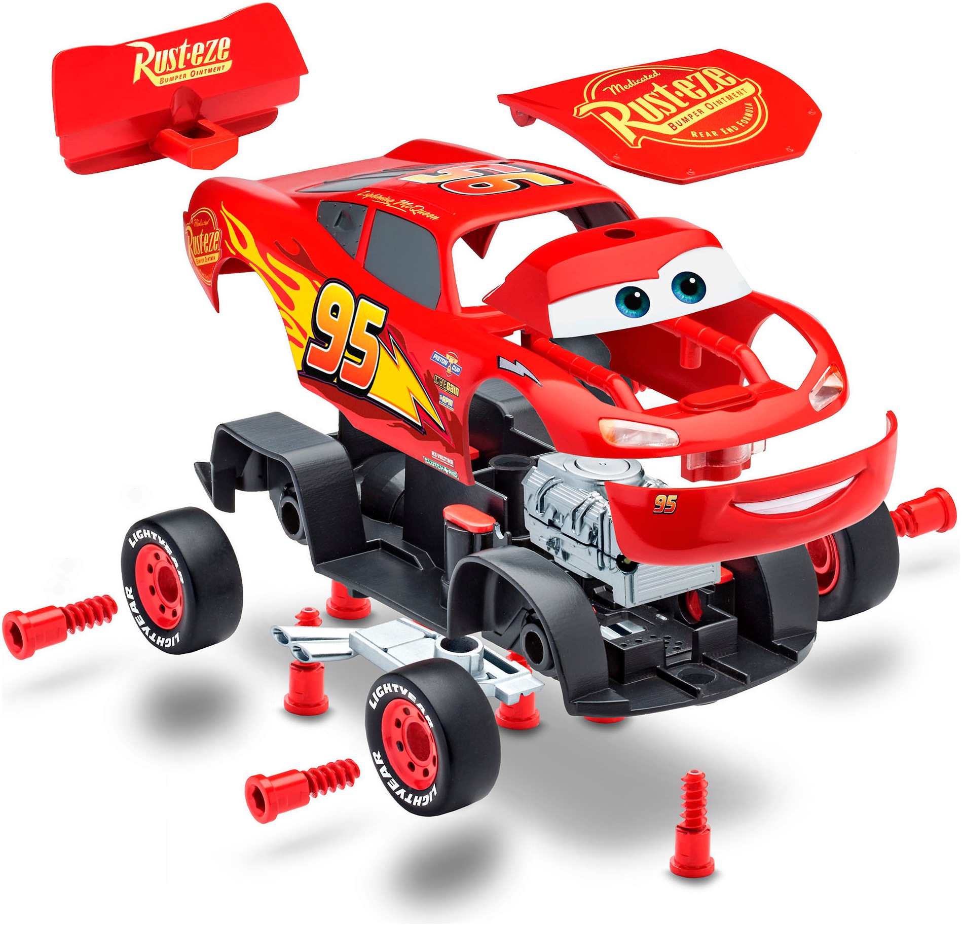 Revell® Modellbausatz »Build&Play, Lightning McQueen Disney Pixar CARS« mit Licht & Sound