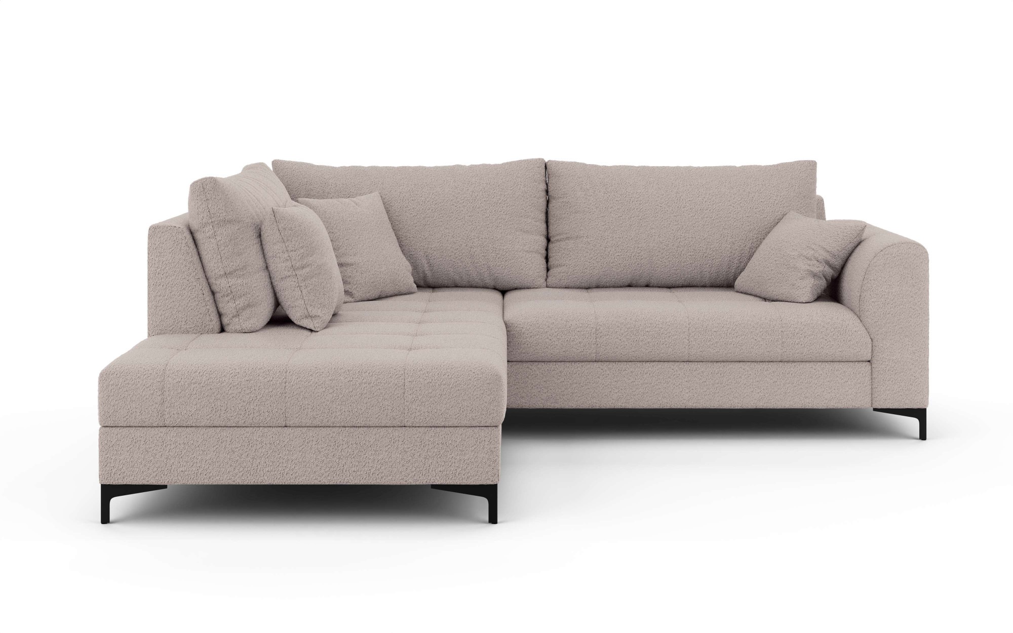 OTTO home Ecksofa »LEEVKE Design-Sofa mit Ottomane rechts/links bestellbar, günstig online kaufen