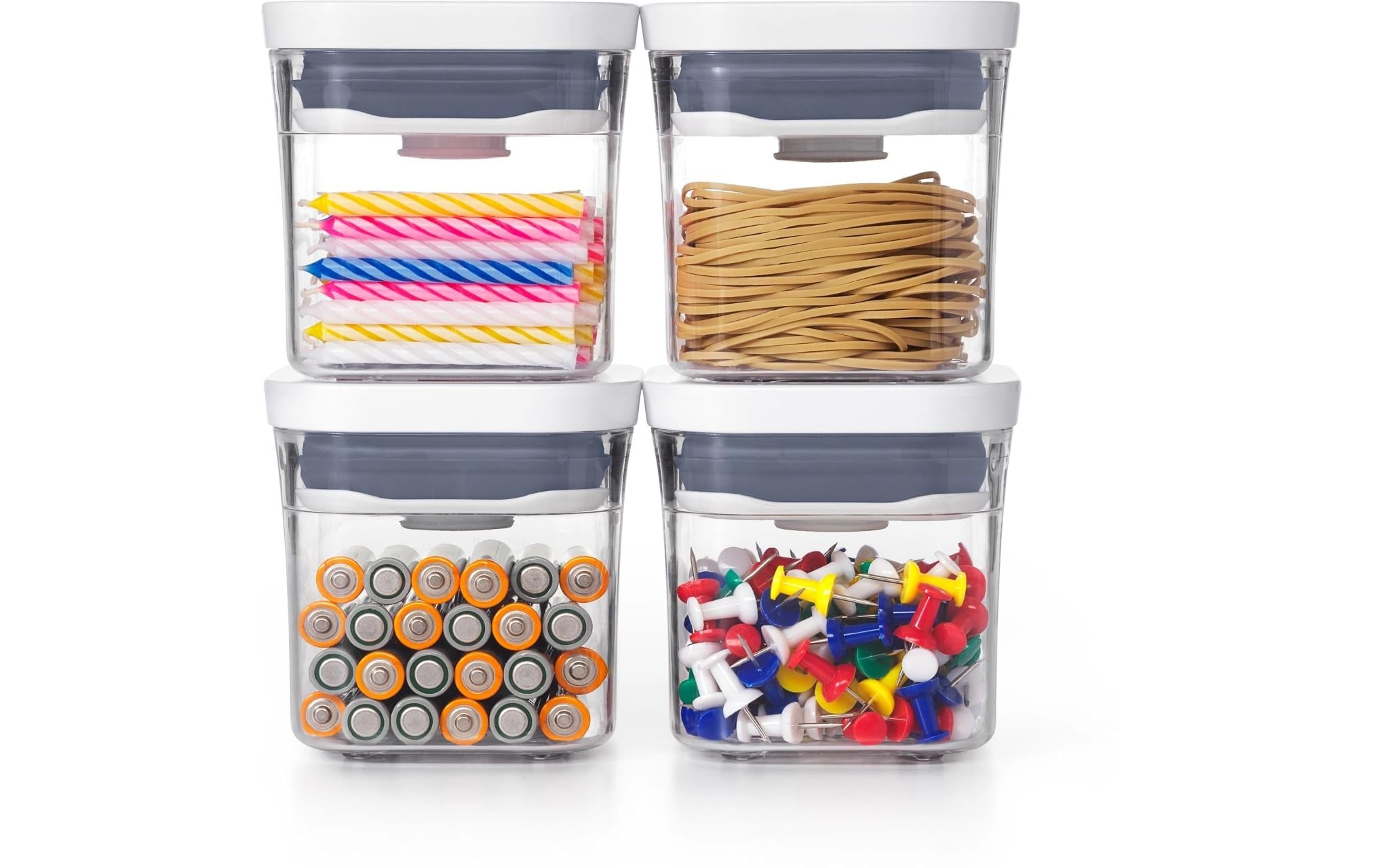 OXO Good Grips Aufbewahrungssystem »OXO 4-Piece Mini POP Container Set« Langlebig, spülmaschinenfest und vielseitig einsetzbar