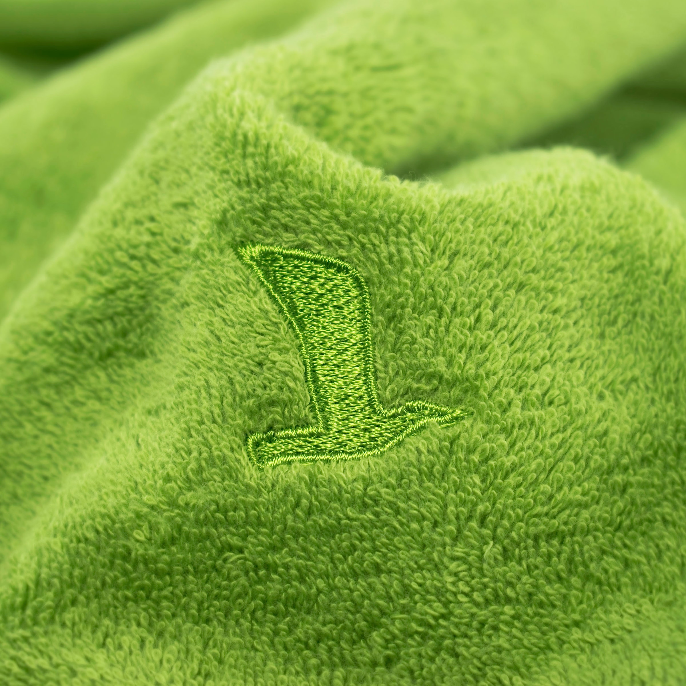 Möve Badetuch »Superwuschel«, (1 St.), Badetuch mit Bordüre, 100% Premium Cotton Baumwolle, einfarbig, weich