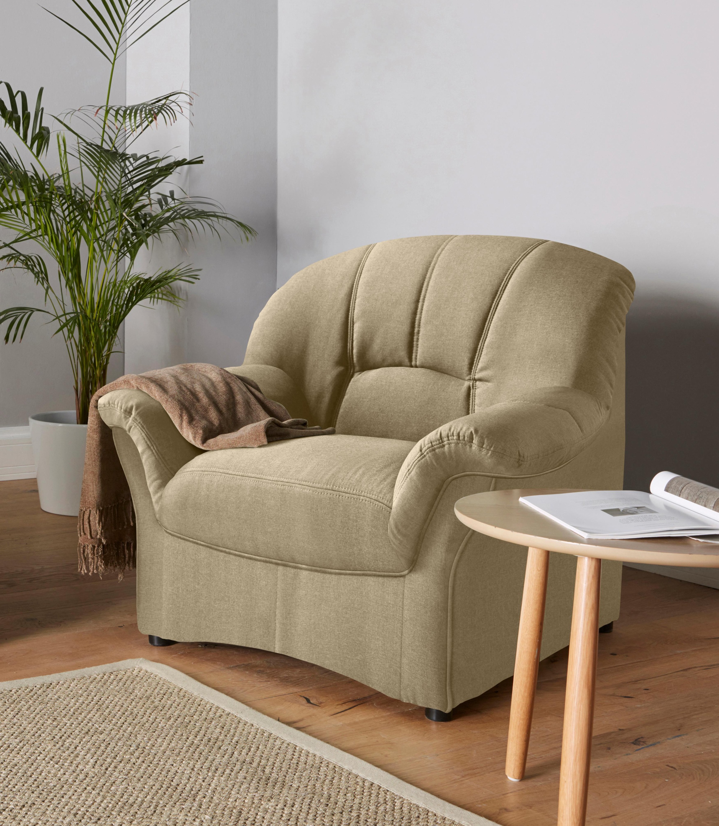 DOMO collection Sessel »Bahia«, inklusive Federkern