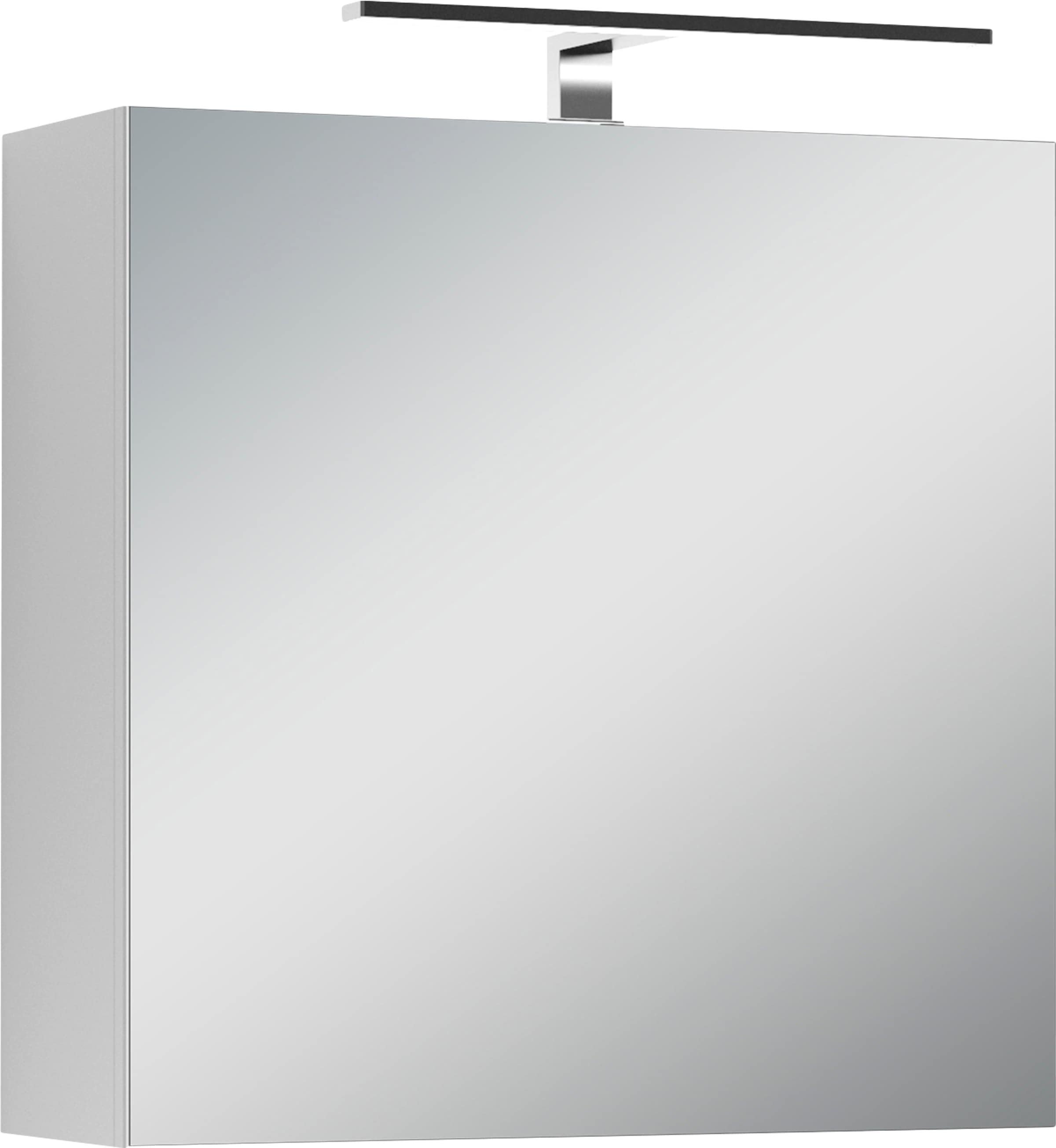 byLIVING Spiegelschrank »Spree«, Breite LED %Sale jetzt im und Schalter-/Steckdosenbox Beleuchtung cm, 60 1-türig, mit