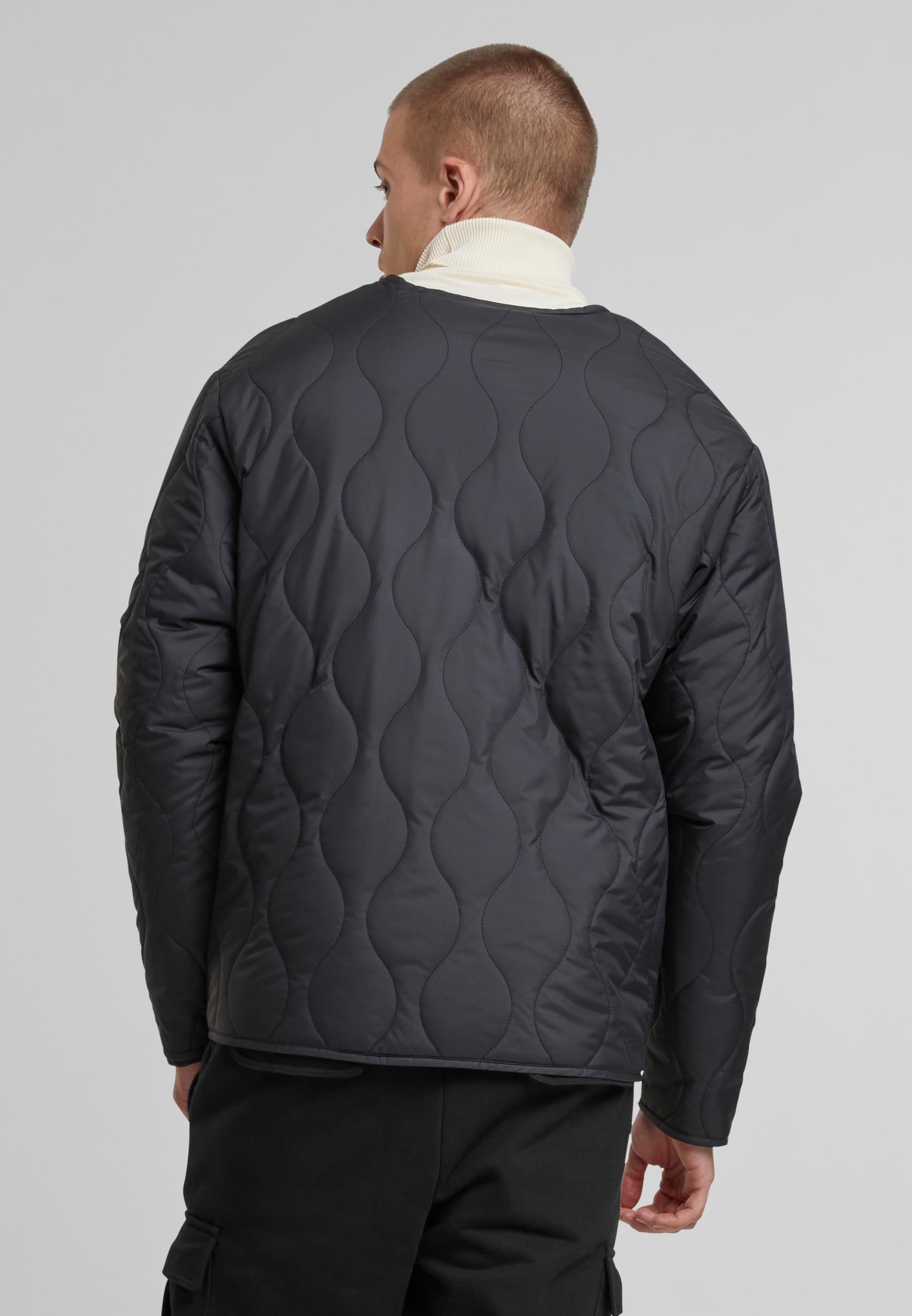 URBAN CLASSICS Winterjacke »Urban Classics Padded Quilting Jacket« 1 Stk. tlg. ohne Kapuze