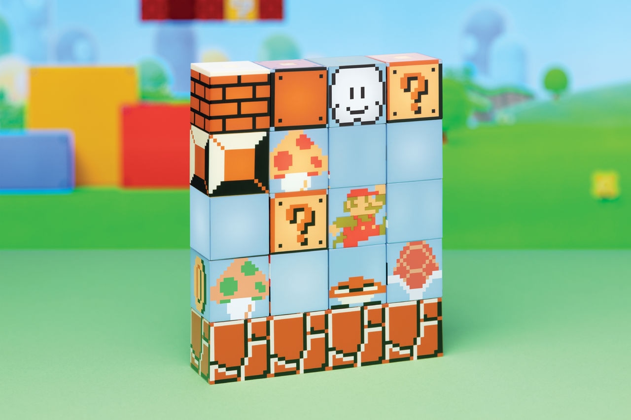 Paladone LED Dekofigur »Super Mario Leuchte zum selbstgestalten«