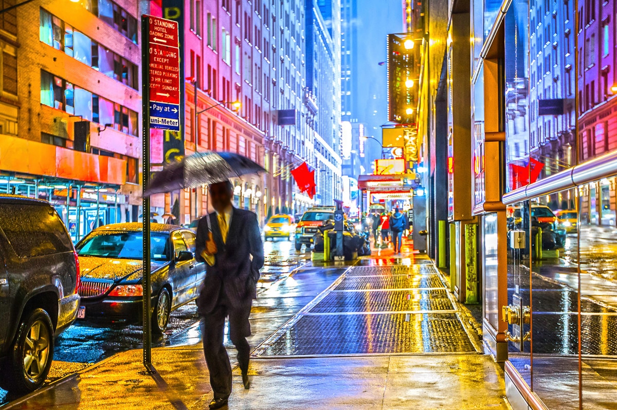 Papermoon Fototapete »Stadt bei Nacht« günstig online kaufen