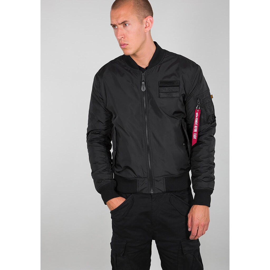 Alpha Industries Bomberjacke »ALPHA INDUSTRIES Men - Bomber & Flight Jackets MA-1 FLC Rev«