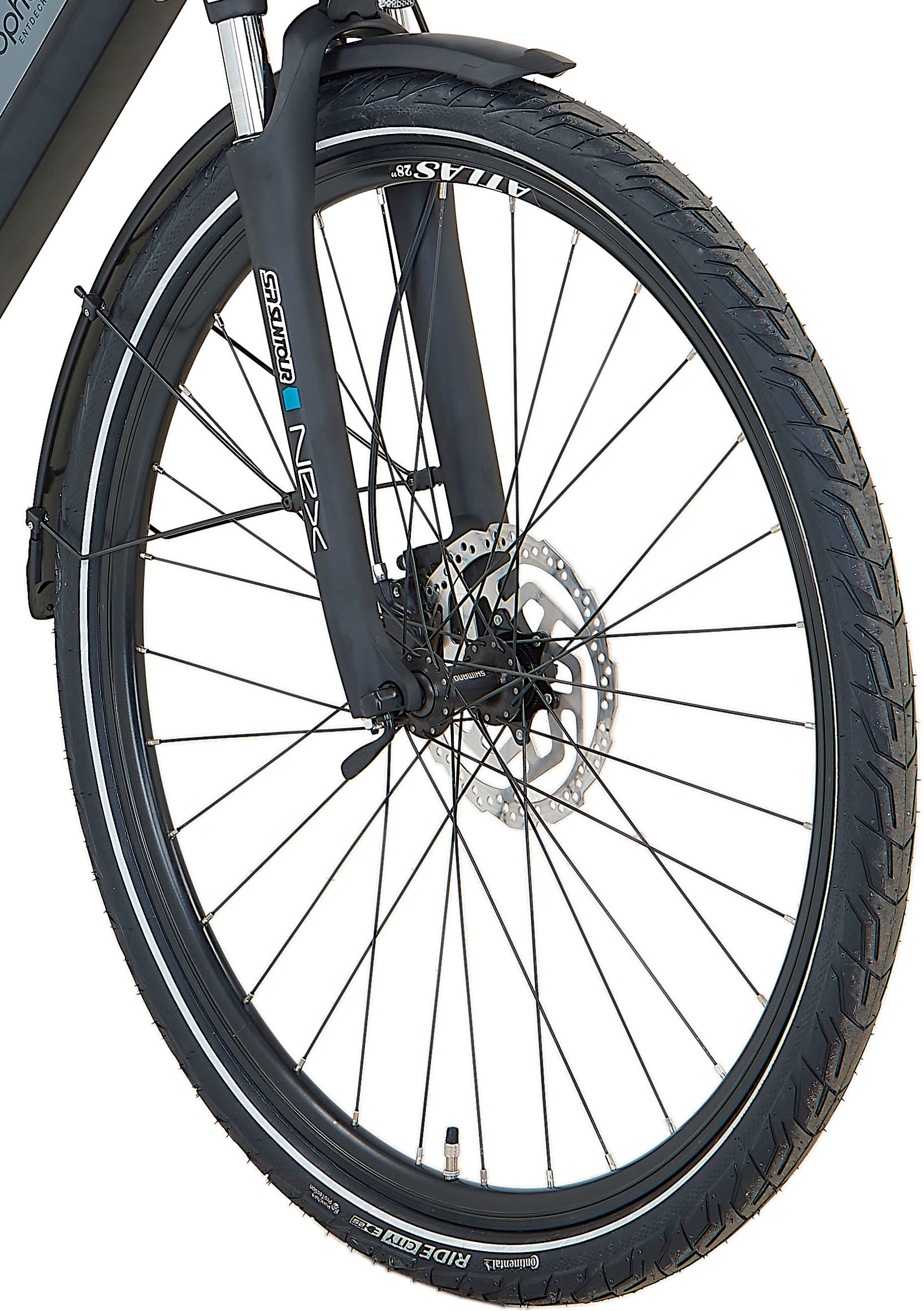 Prophete E-Bike »Prophete E-Bike Entdecker 3.8«, 8 Gang, Shimano, Altus, Mittelmotor 250 W, Pedelec