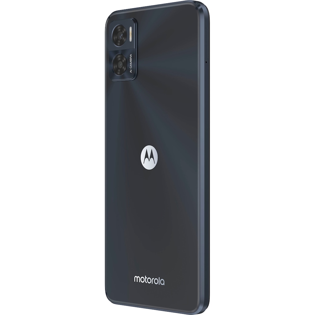 Motorola Smartphone »e22«, Astro Black, 16,51 cm/6,5 Zoll, 32 GB Speicherplatz, 16 MP Kamera