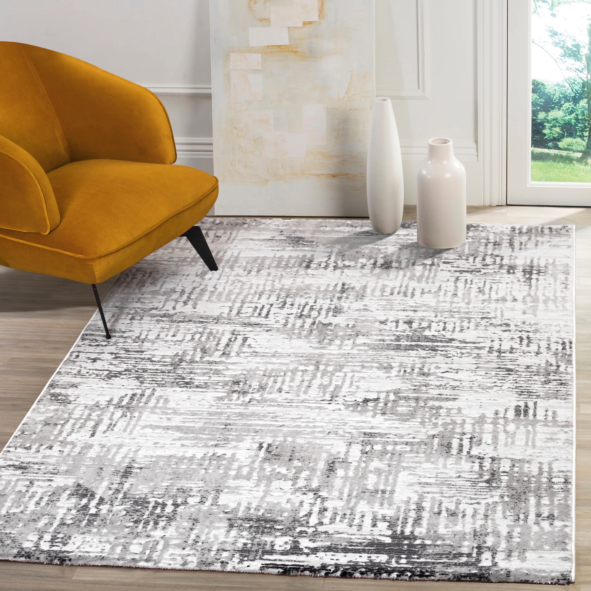 Sanat Teppich »Harmony 3216«, rechteckig, 12 mm Höhe, moderner Kurzflortepp günstig online kaufen