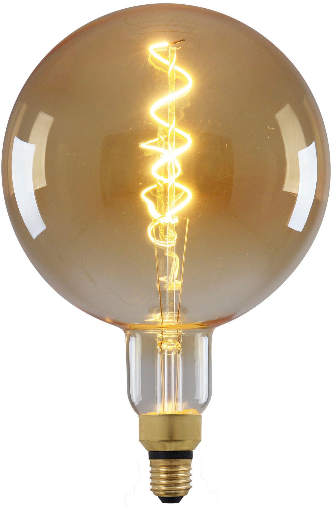 näve LED-Leuchtmittel »Dilly Max«, E27, 1 St., Filament warmweiß LED E27/5W dimmbar 2200K 280lm D: 20cm H: 30cm