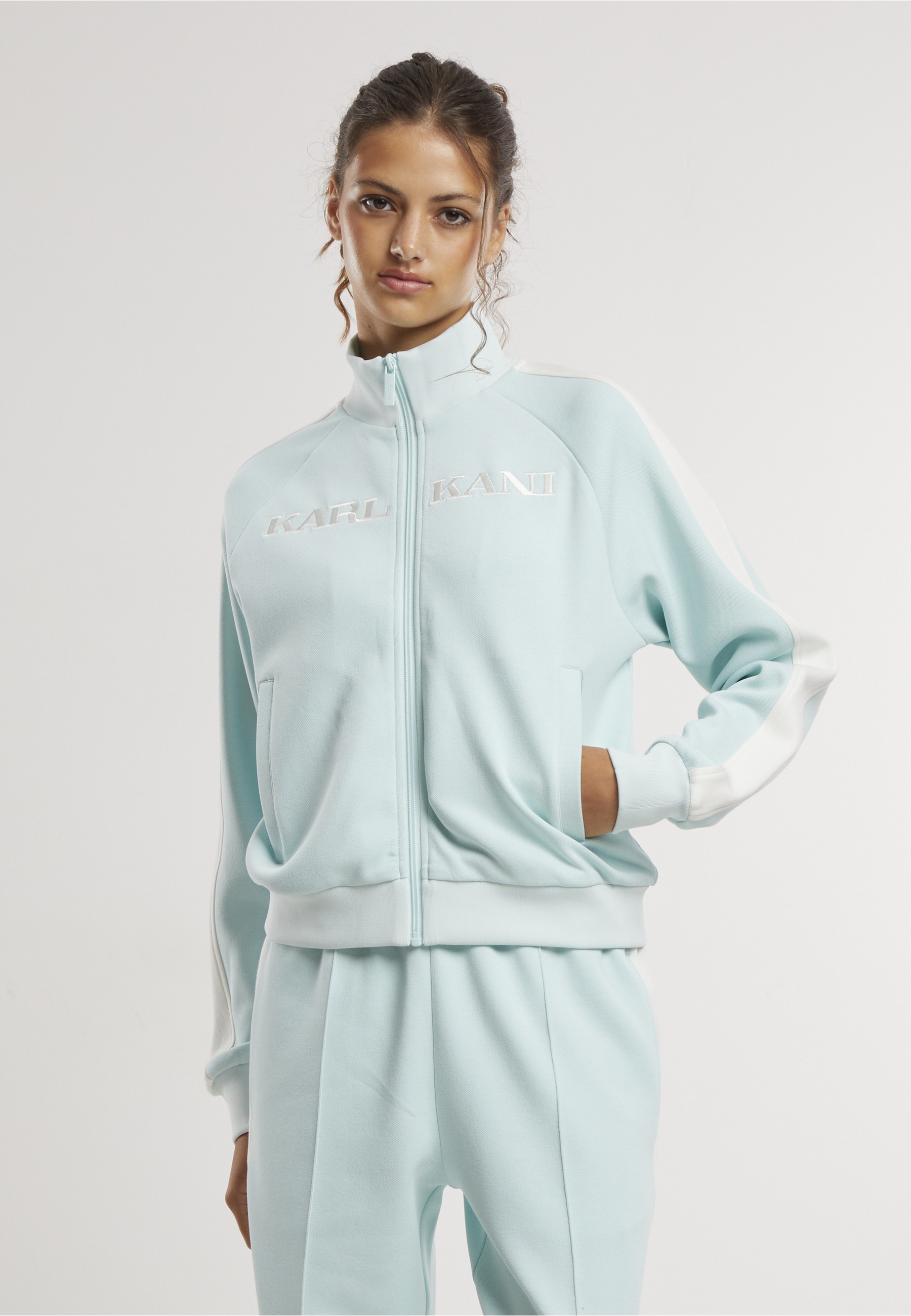 Karl Kani Trainingsjacke »Karl Kani KK Retro Sidestripe Trackjacket« 1 Stk. tlg. ohne Kapuze