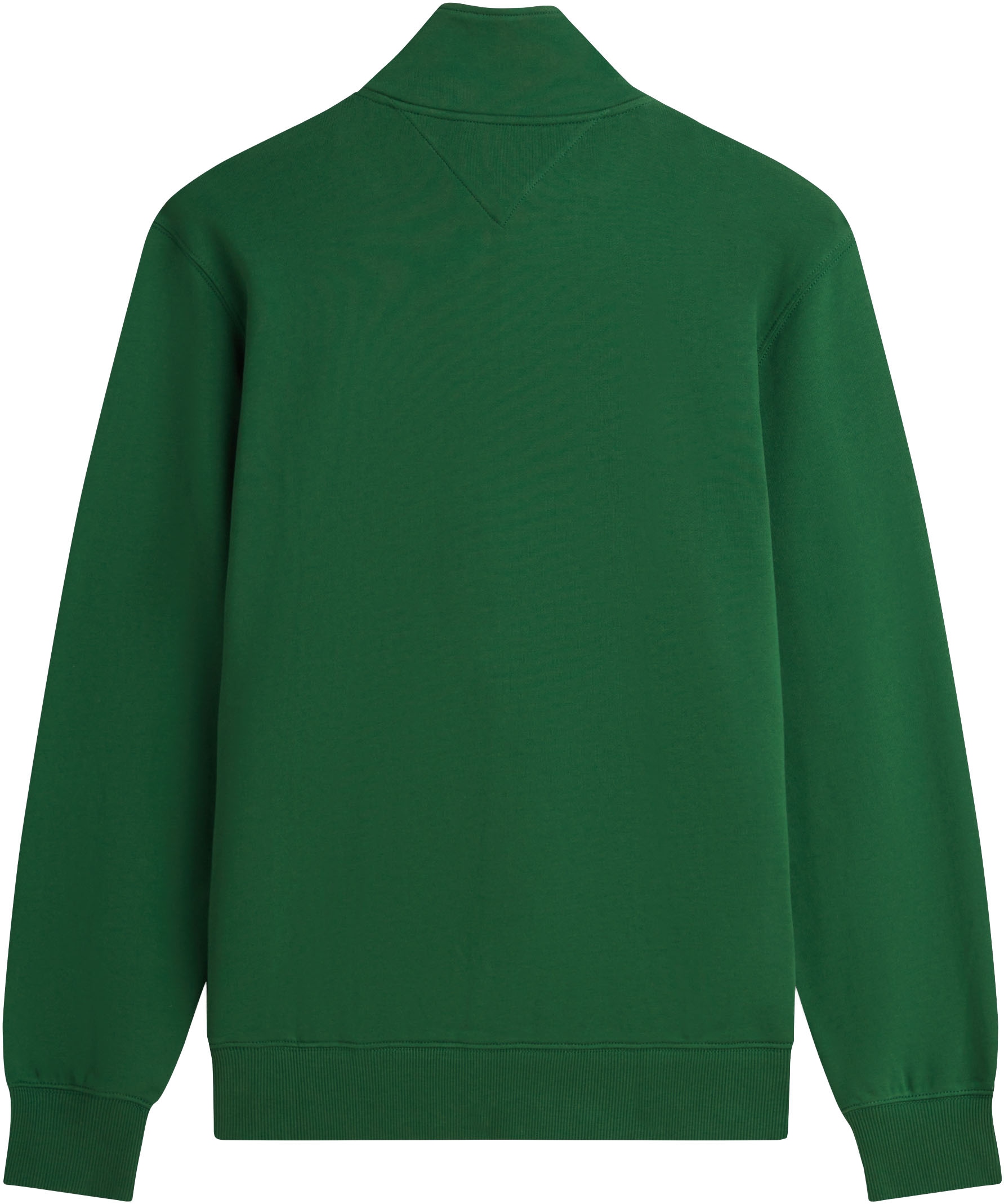Tommy Hilfiger Sweatshirt »ESSENTIAL TERRY NEW 1/4 ZIP«, Quarter-Zip aus Terry mit Flag
