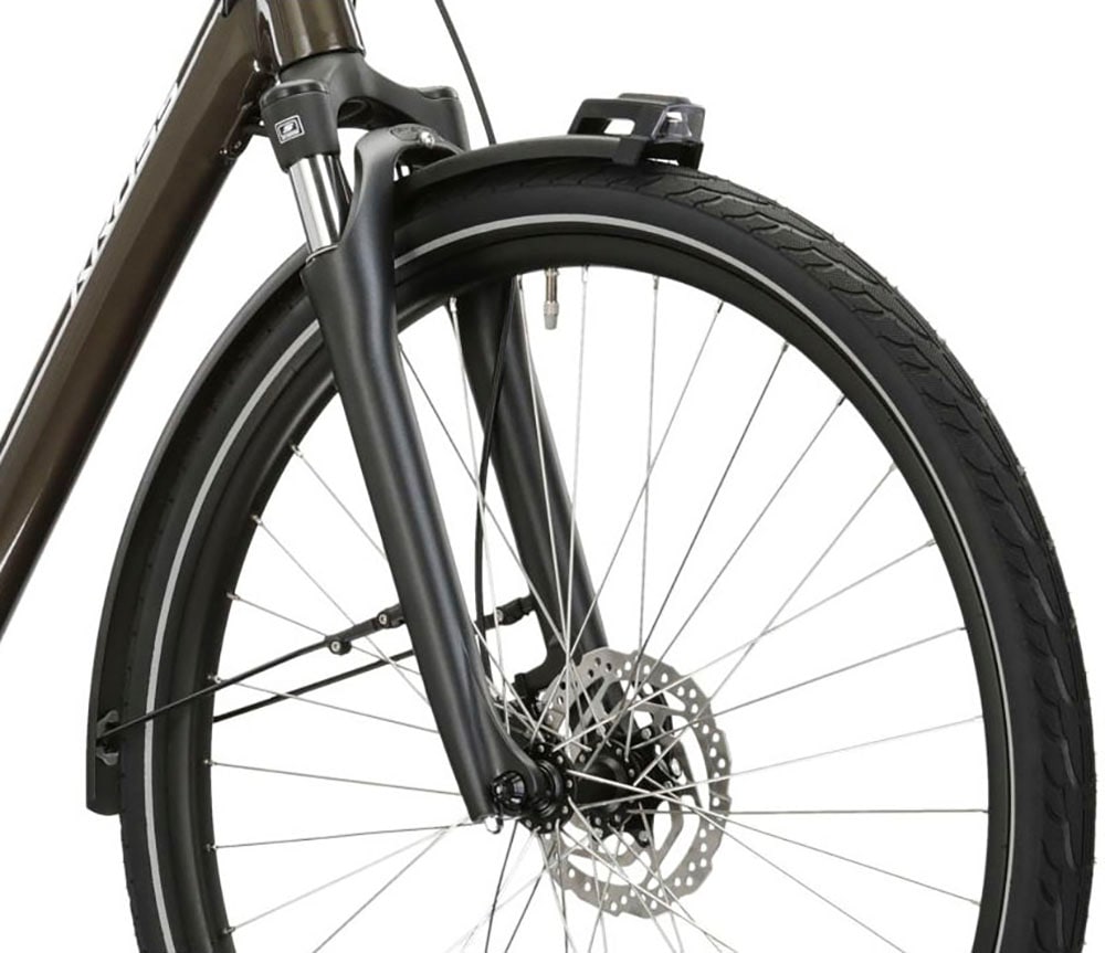 Kross E-Bike »E-Citybike Sentio Hybrid 3.0 28 Zoll braun«, 7 Gang, Shimano, DEORE T6000, Mittelmotor 250 W, Pedelec, Elektrofahrrad für Damen und Herren