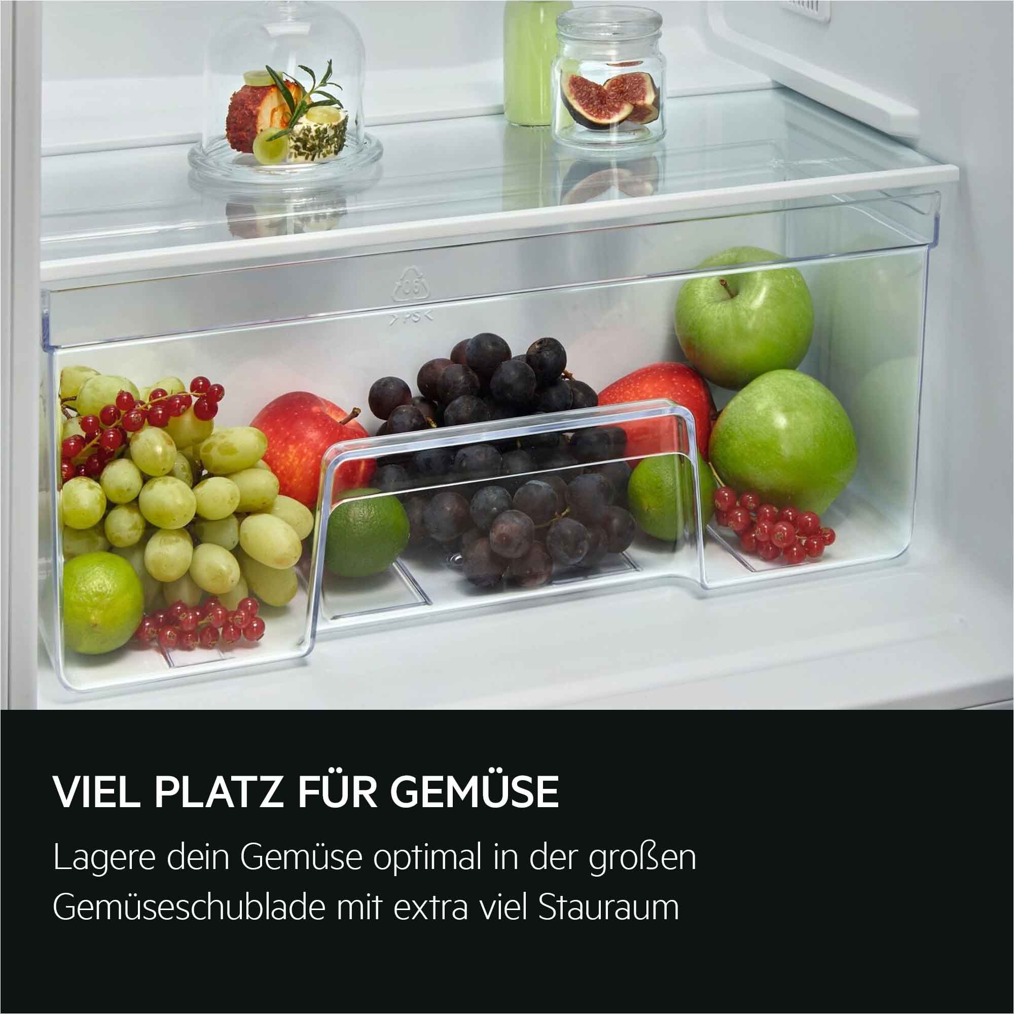AEG Einbaukühlgefrierkombination 3000 »TD3SS141ES« 144 cm hoch 54 cm breit LowFrost – weniger Eisbildung im Gefrierfach für selteneres Abtauen