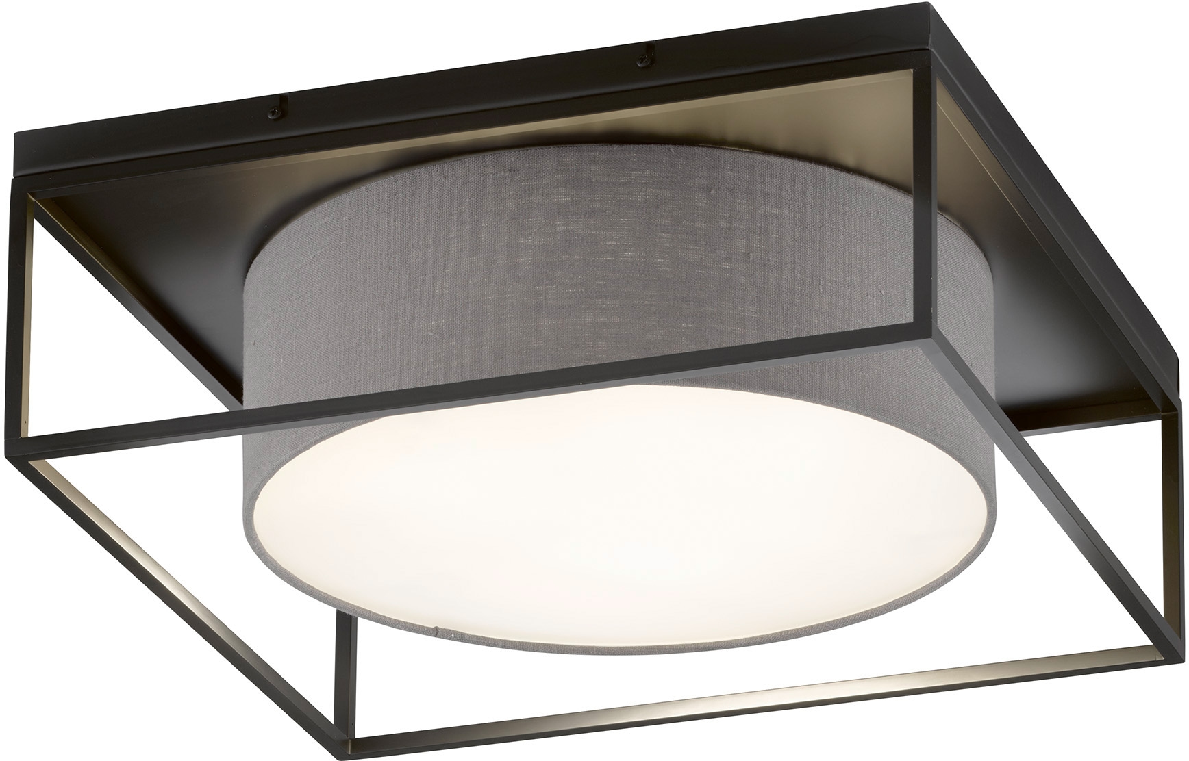 FISCHER & HONSEL Deckenleuchte »Carre«, Gr. ca. 50 x 50 cm, für Leuchmittel günstig online kaufen