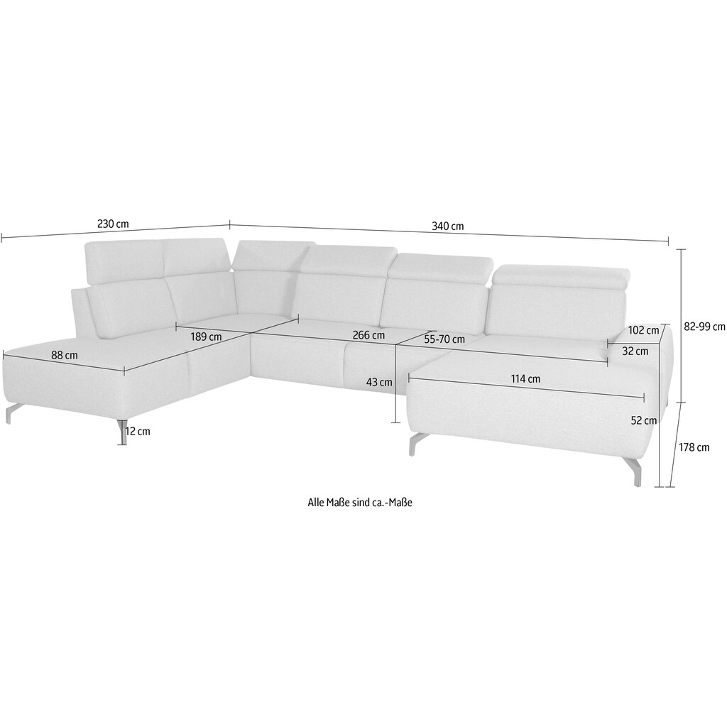 sit&more Wohnlandschaft »Gizeh«