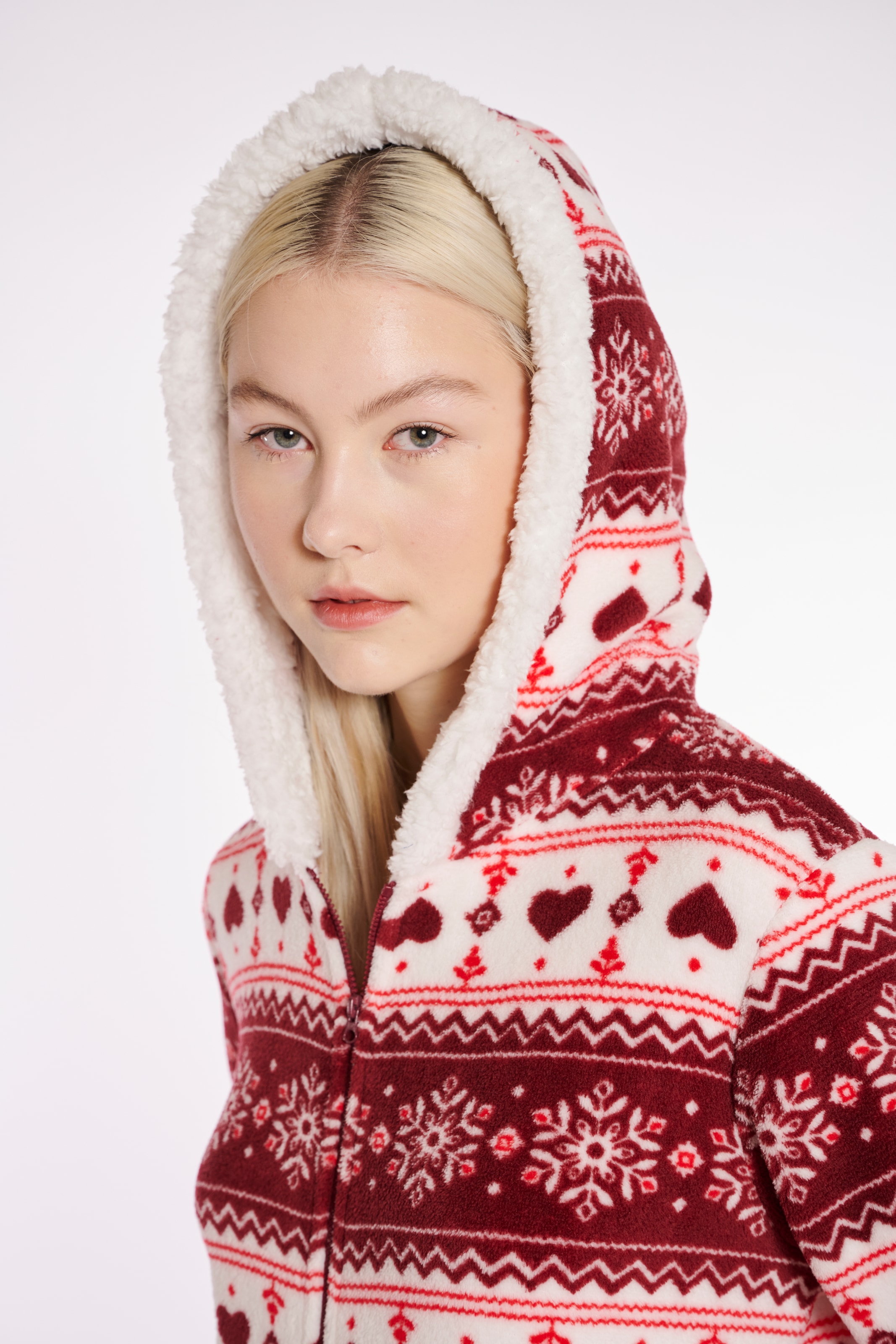 HaILY’S Fleeceoverall »LG P RP Me44lly« perfekt für die Winter und Weihnachtszeit