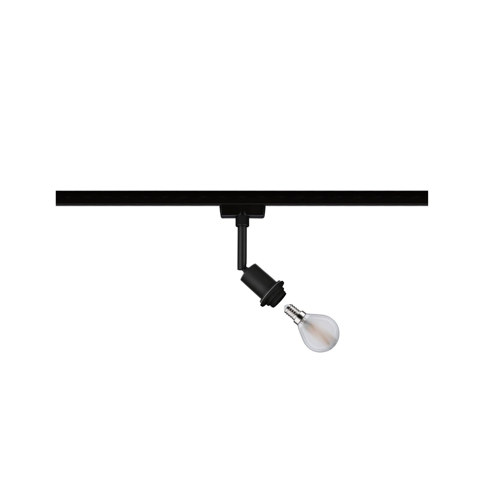 Paulmann Schienensystem-Leuchten »URail Schienenspot DecoSystems Basic E14 max. 20W 230V«, Einzelspot, dimmbar