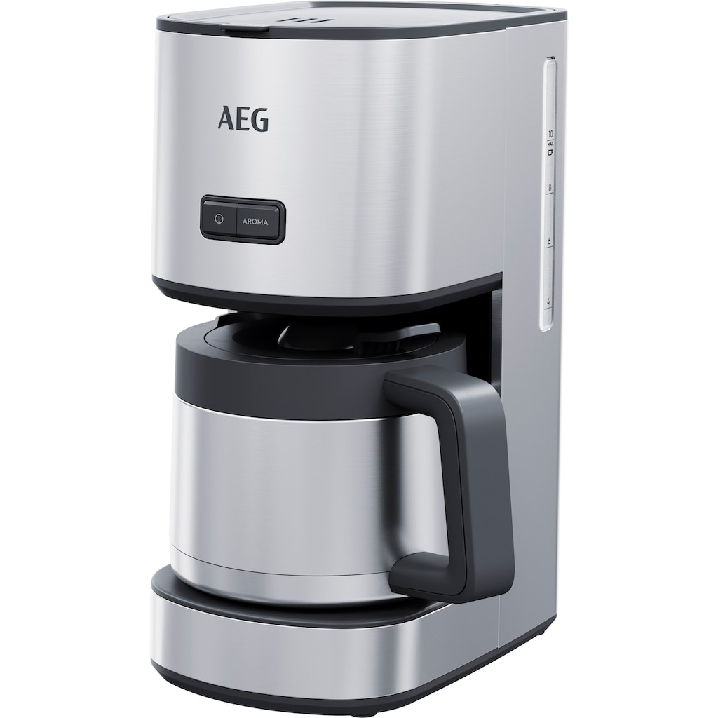 AEG Filterkaffeemaschine »CM4-1-6ST Gourmet 6«, Permanentfilter, 1x4