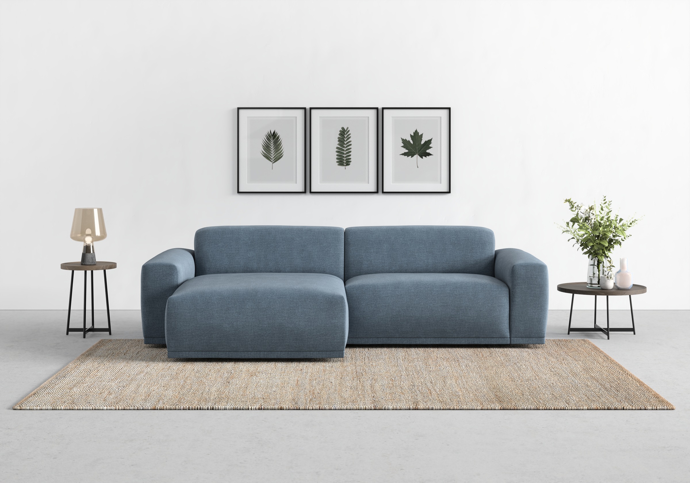 TRENDMANUFAKTUR Ecksofa »Braga, mit hochwertigem Kaltschaum, L-Form, in Cor günstig online kaufen