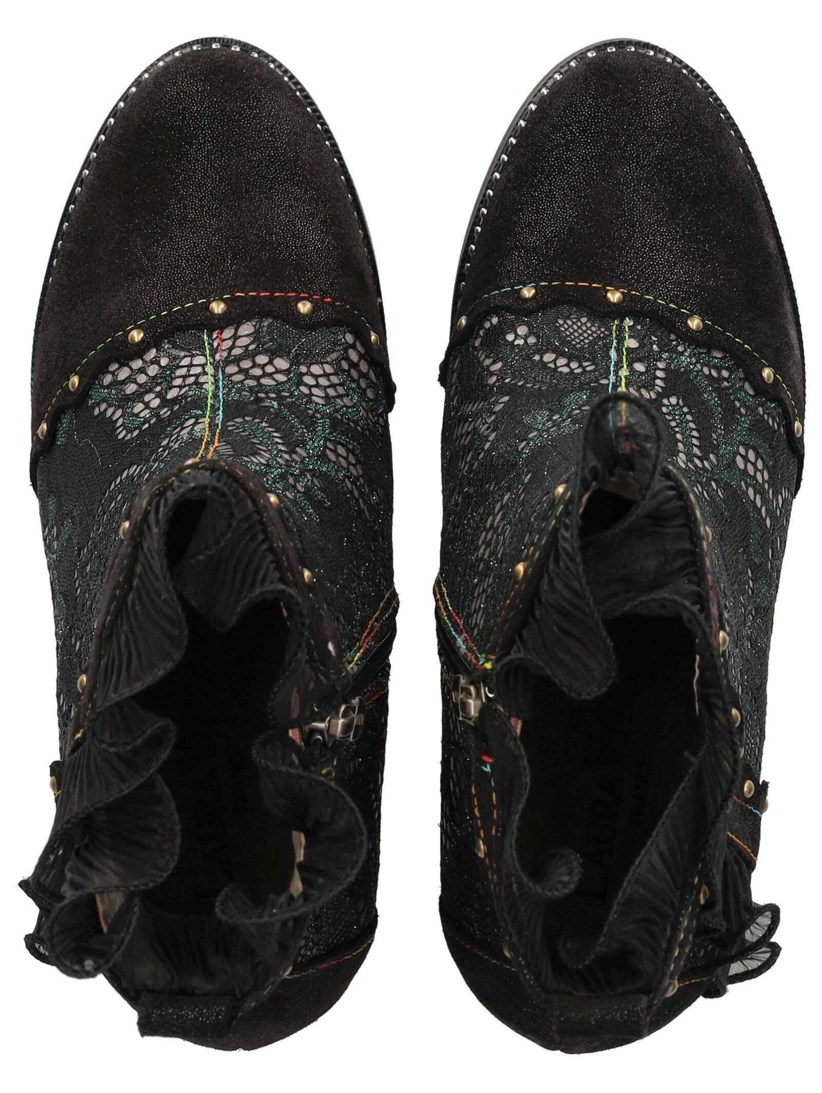 LAURA VITA High-Heel-Stiefelette »LAURA VITA Stiefelette Leder«