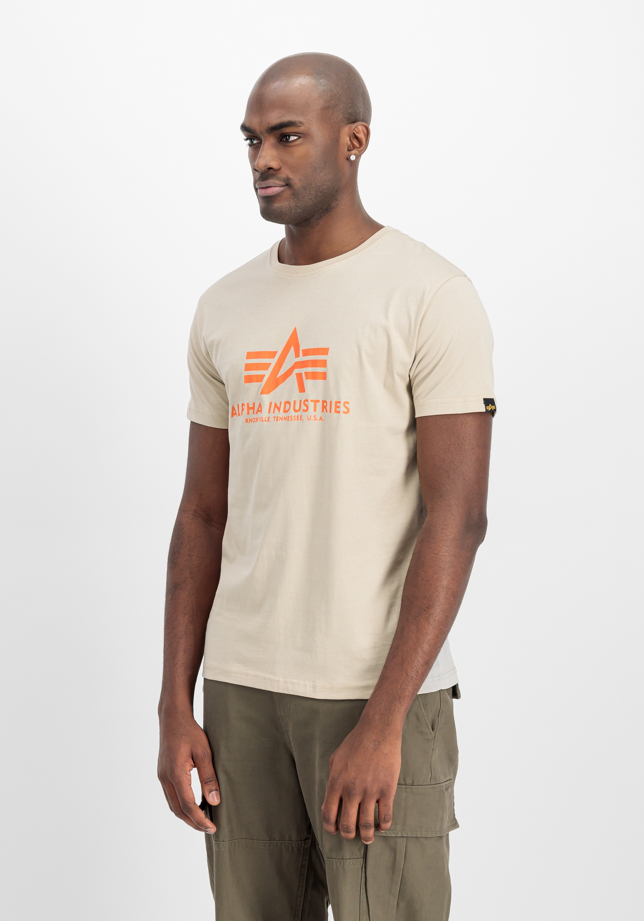 Alpha Industries T-Shirt »Alpha Industries Men - T-Shirts Basic T-Shirt BL«