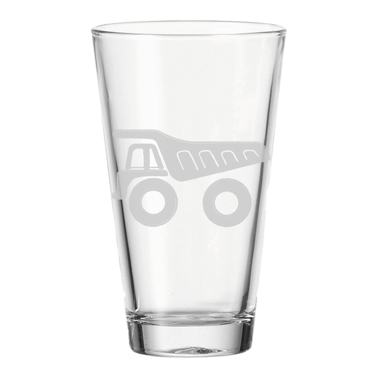 LUXENTU Kinderbecher »Kinderbecher Kipper 300 ml transparent« günstig online kaufen