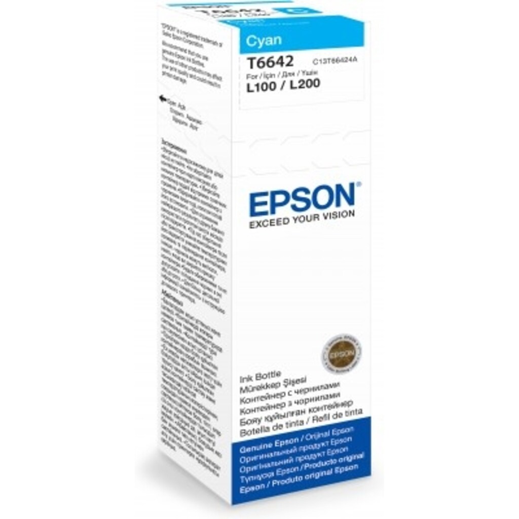 Epson Tintenpatrone »Epson T6642 Druckerpatrone 1 Stück(e) Original Cyan«