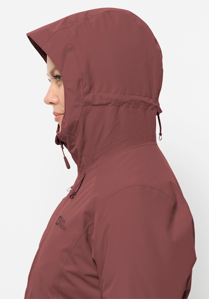 Jack Wolfskin Outdoorjacke »WISPER INS JKT W«, mit Kapuze