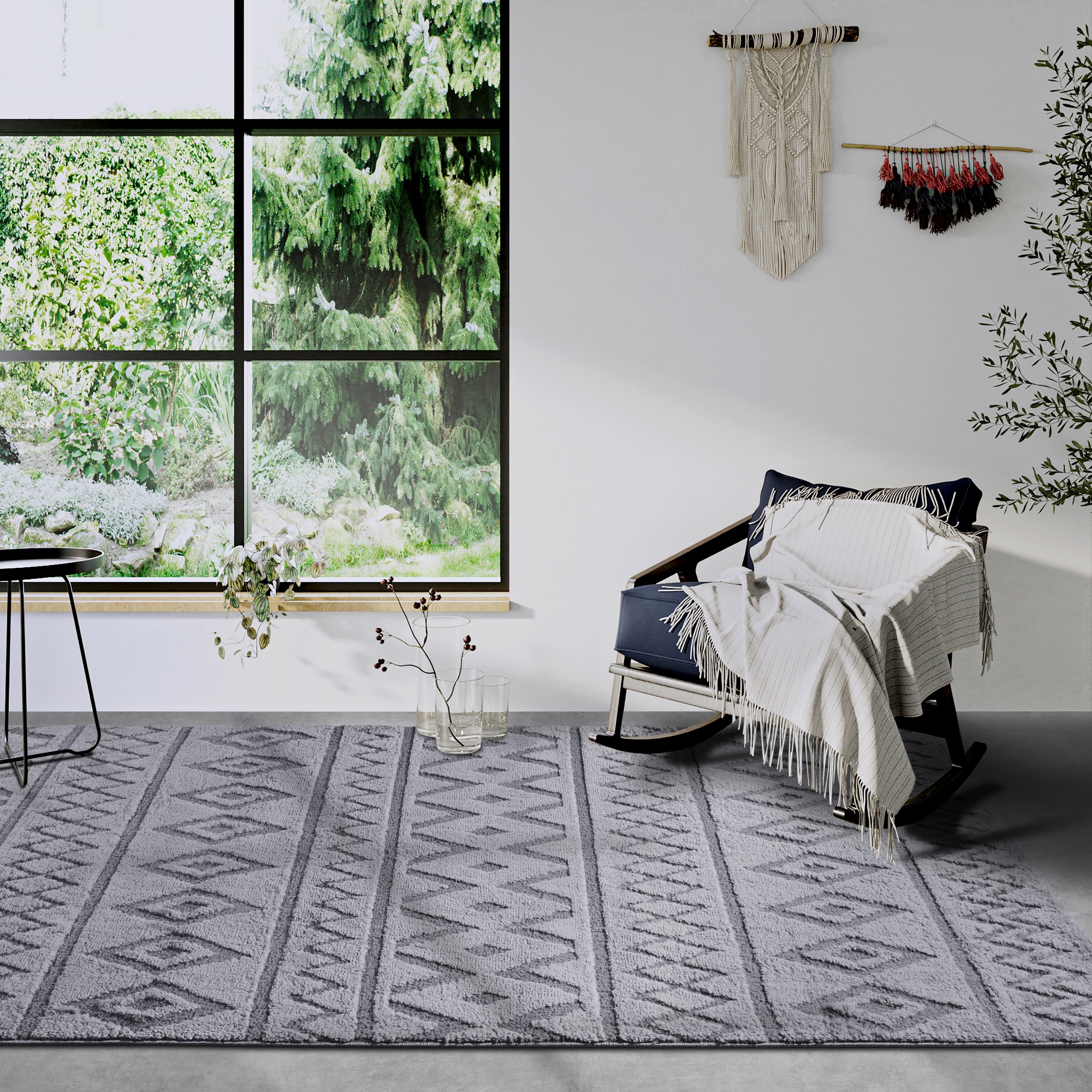 ELLE DECORATION Hochflor-Teppich »Itinerance«, rechteckig, 18 mm Höhe, Hoch günstig online kaufen