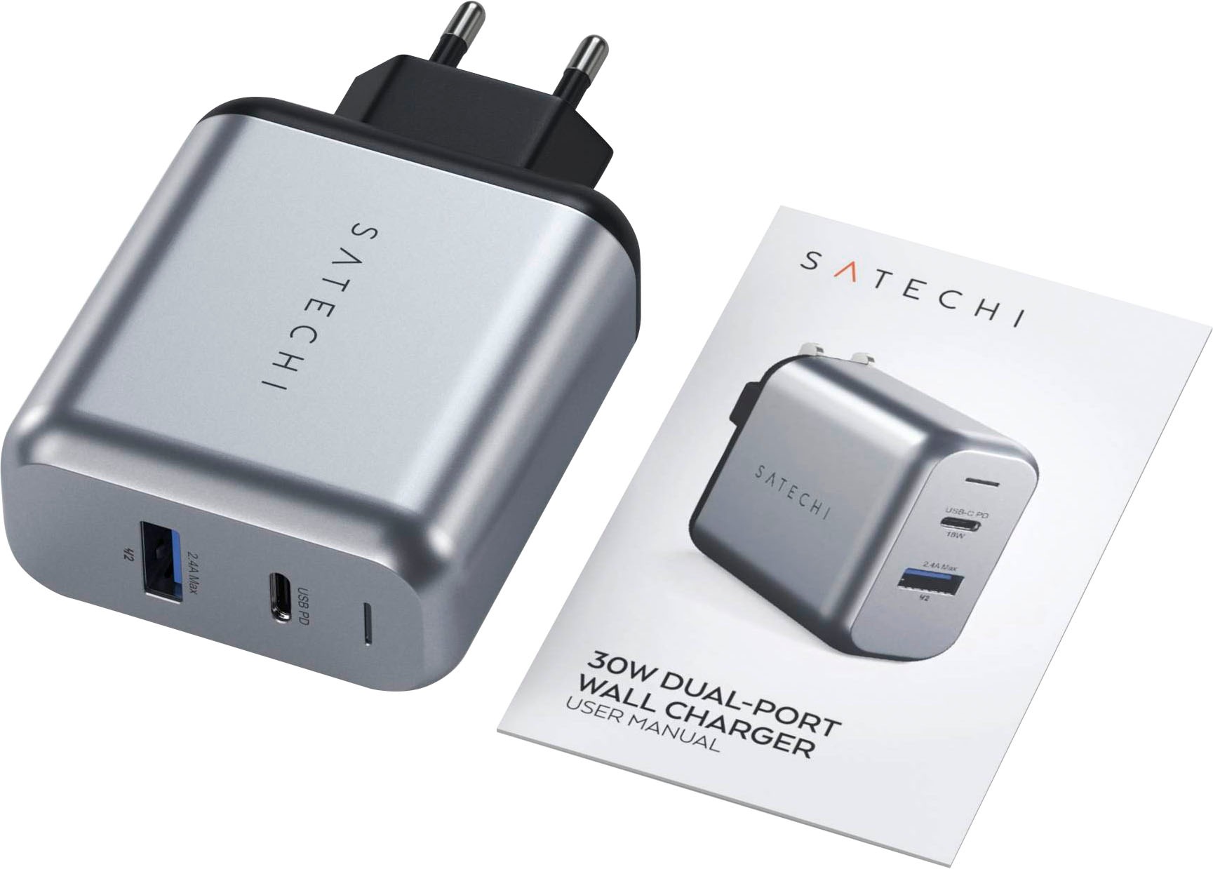 Satechi USB-Ladegerät »30W Dual Port Wall Charger«