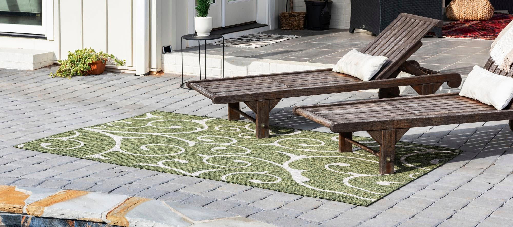 Myflair Möbel & Accessoires Teppich »Outdoor Beauties Lagerräumung«, rechteckig, 4 mm Höhe, In- und Outdoor geeignet, ideal im Wohnzimmer & Schlafzimmer