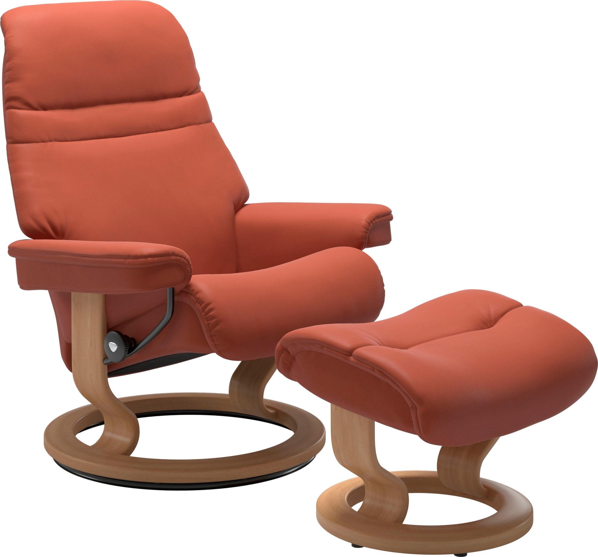 Stressless® Relaxsessel »Sunrise« Relaxsessel mit Hocker, mit Classic Base, günstig online kaufen