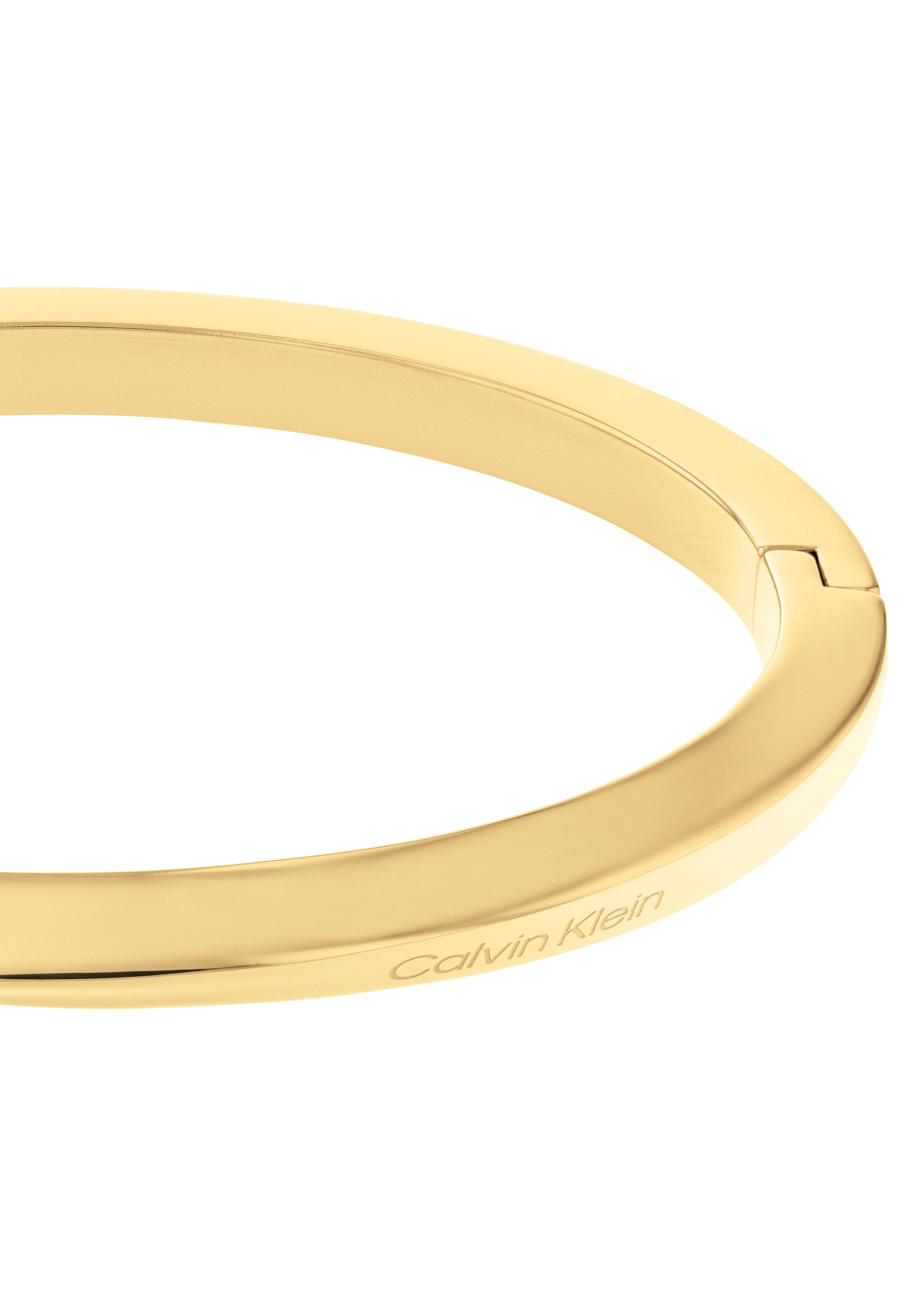 Calvin Klein Armreif »Schmuck Edelstahl Armschmuck SCULPTURAL« günstig online kaufen