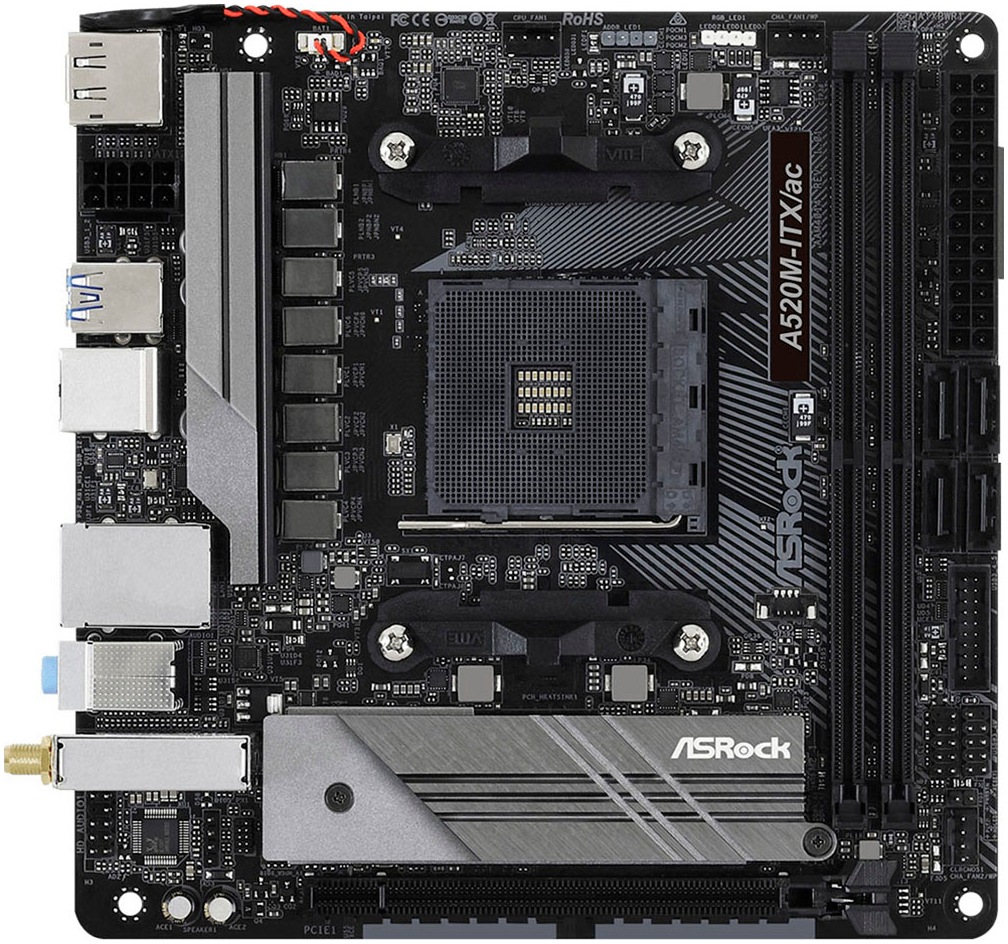 Asrock Mainboard »A520M-ITX/ac«