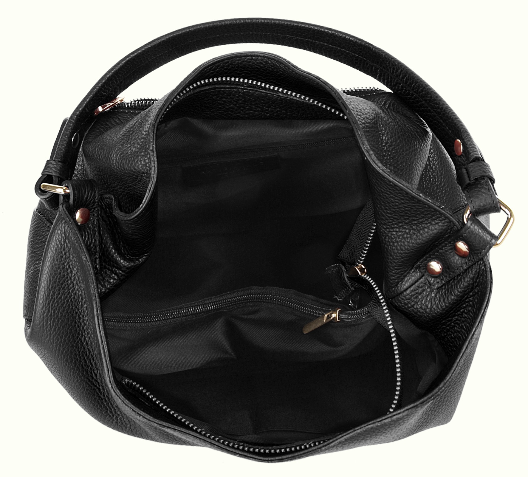 Samantha Look Shopper, echt Leder, Made in Italy