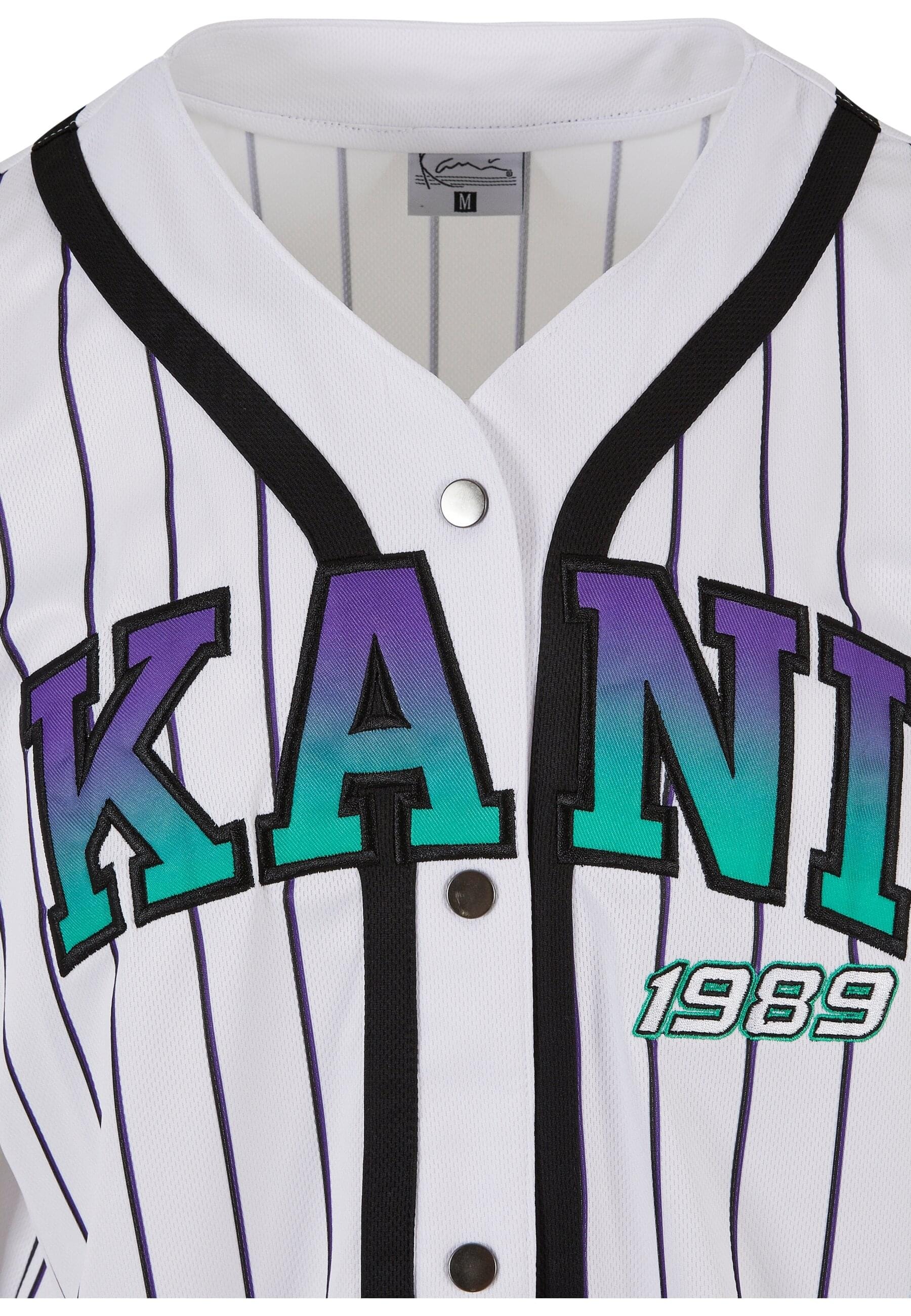 Karl Kani T-Shirt »Karl Kani Herren KM233-003-2 KK Serif Pinstripe Baseball Shirt« 1 Stk.