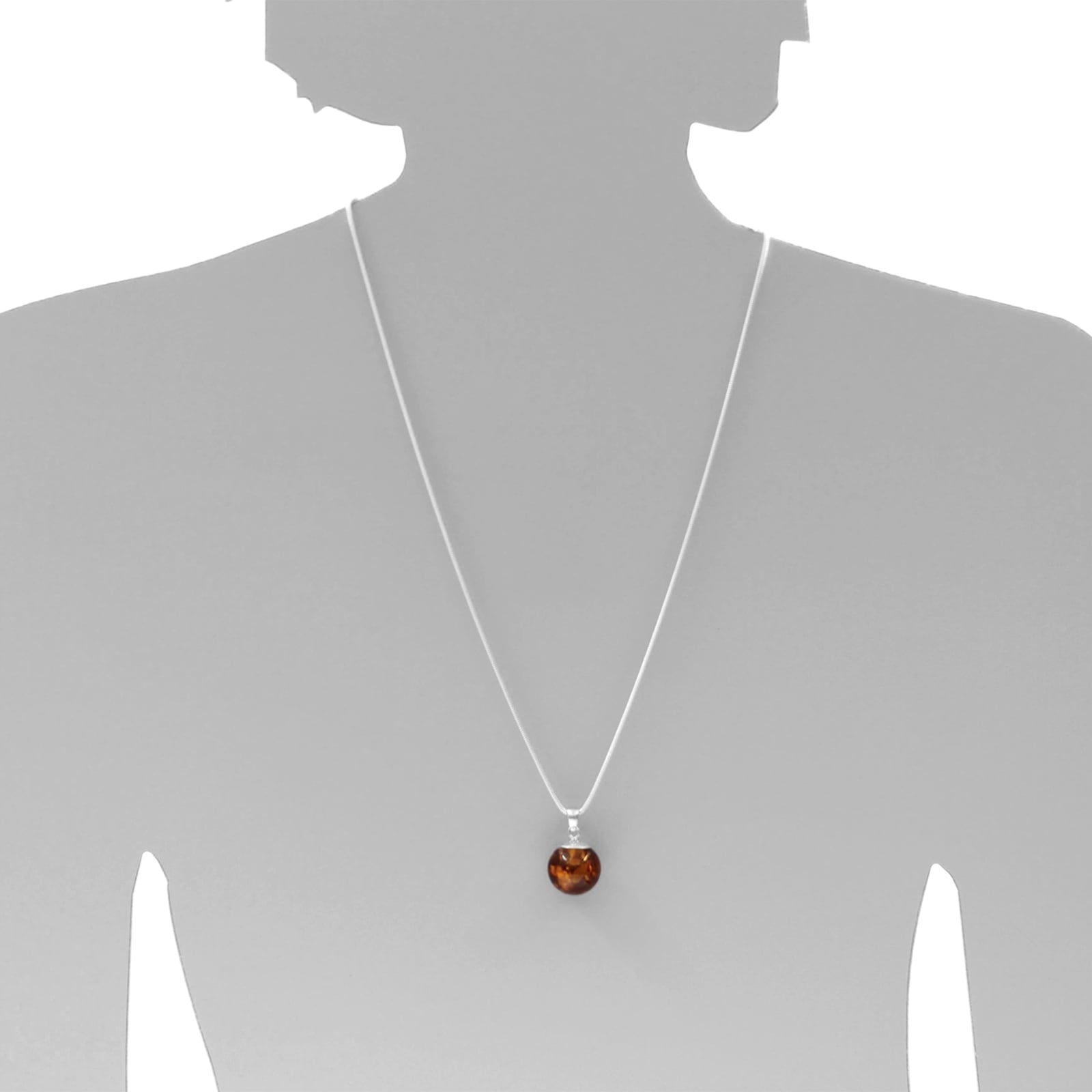 OSTSEE-SCHMUCK Kette mit Anhänger »Ostsee-Schmuck Kette mit Anhänger Fanja Kette mit Anhänger Fanja«