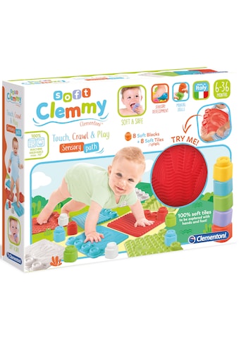 Clementoni® Spielbausteine »Clemmy Soft, Sensorische Spielmatten«, (16 St.) kaufen