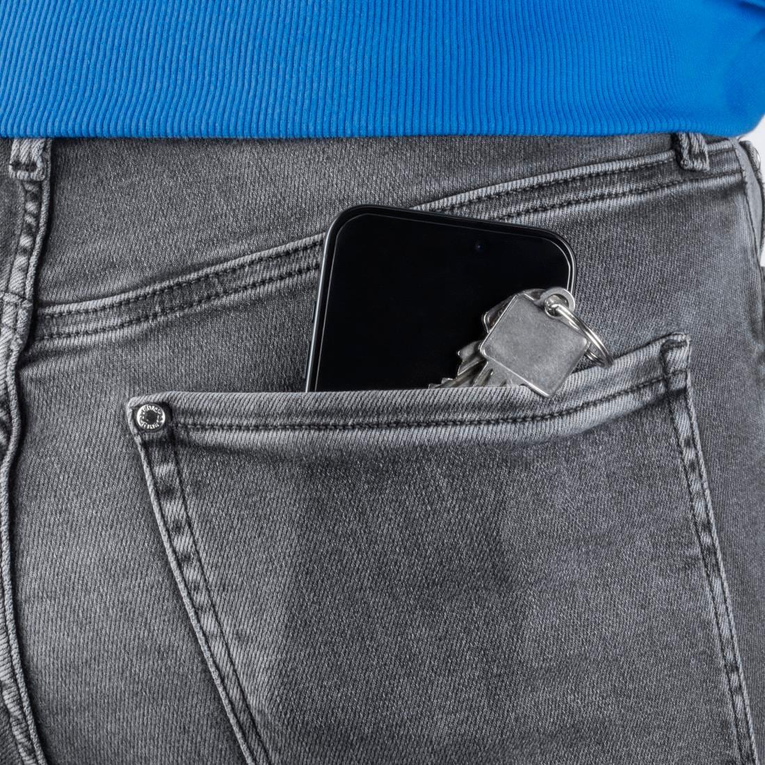 Hama Displayschutzglas »Displayschutz für iPhone 16 (Panzerglasfolie, D3O, Montagehilfe)«, für iPhone 16