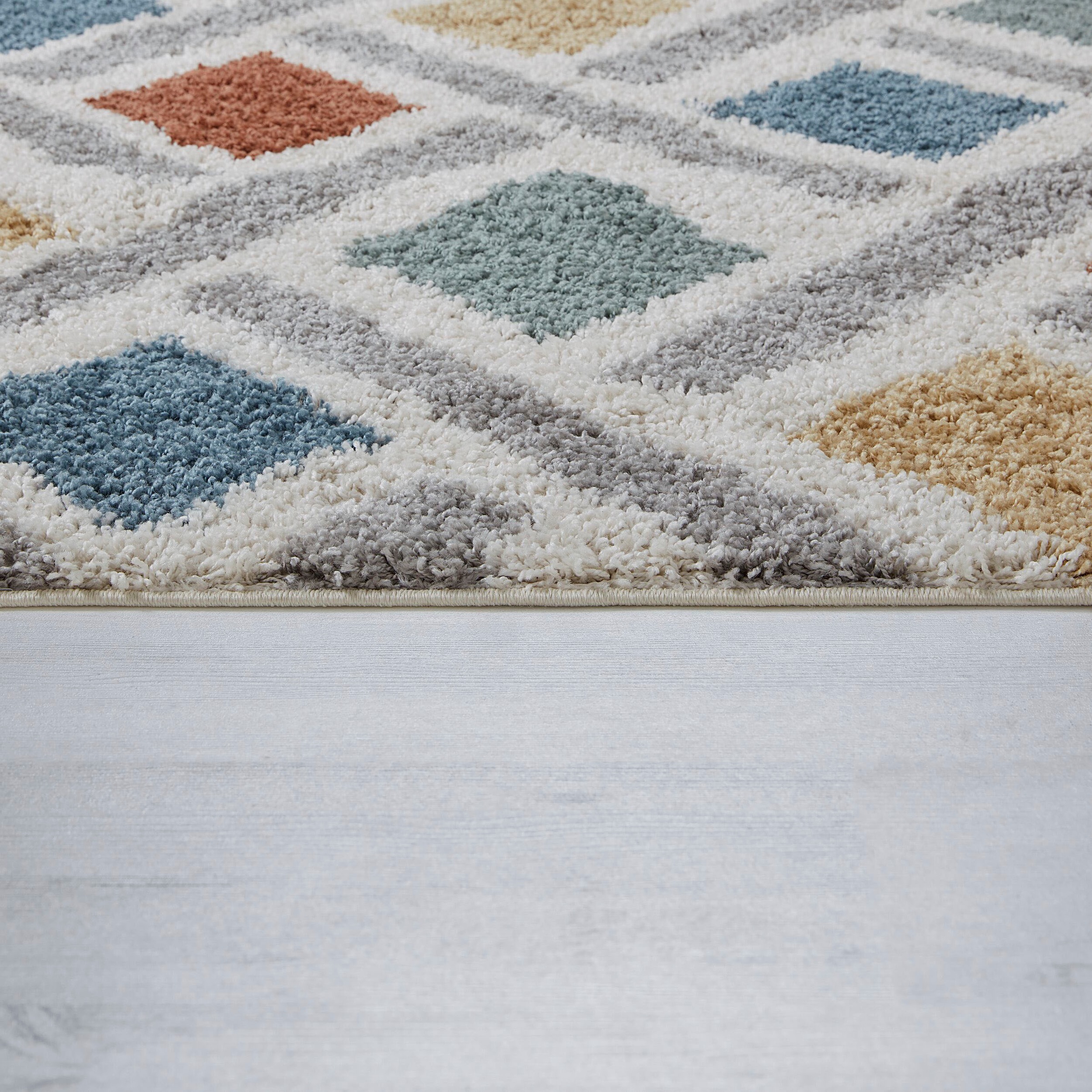 FLAIR RUGS Hochflor-Teppich »SKETCH«, rechteckig, 30 mm Höhe