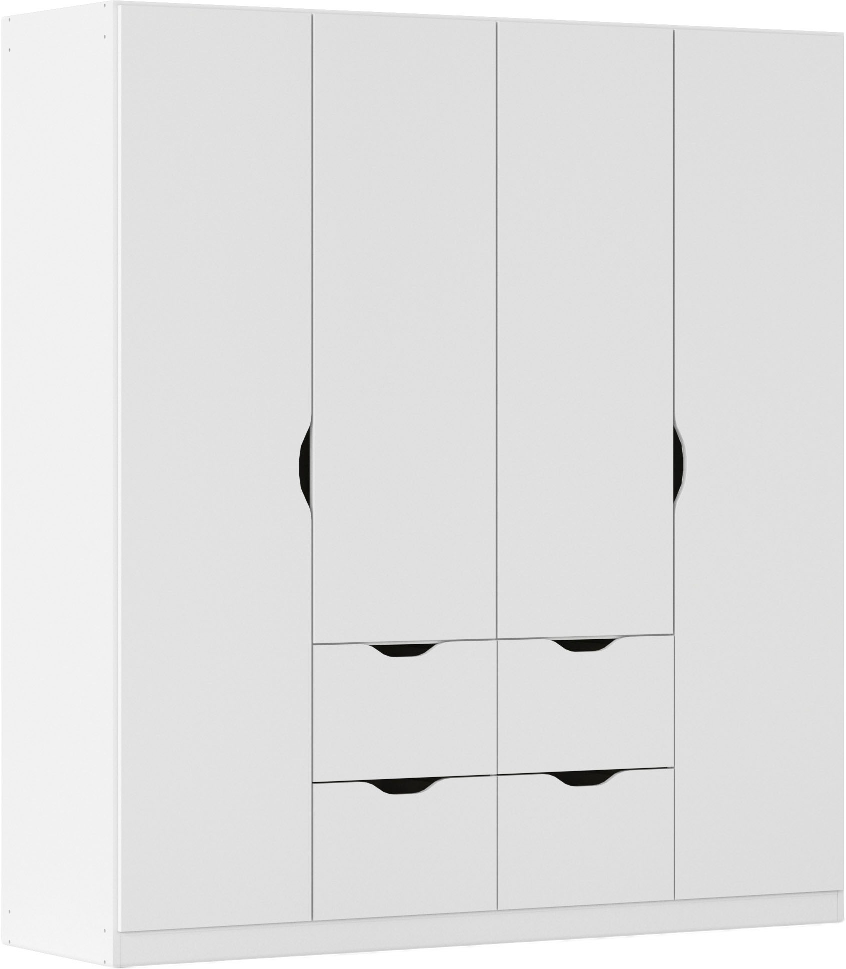 rauch Kleiderschrank »Freiham« mit Griffmulden und Schubkästen günstig online kaufen