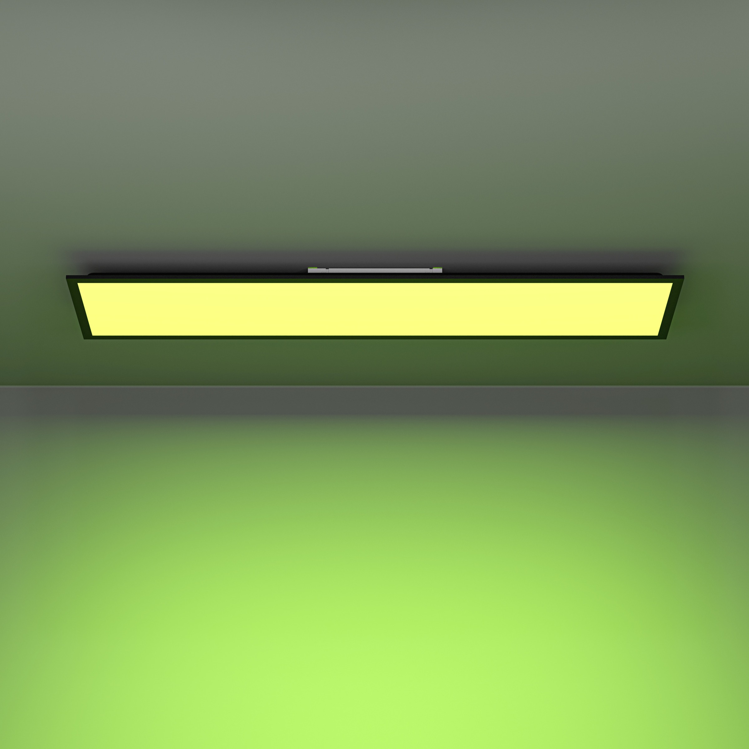 EGLO LED Deckenleuchte »MORADILLO-Z Deckenlampe - Stahl - LED - 34W - IP20« LED-Modul 1 Stk. Kaltweiß | Neutralweiß | RGB | Warmweiß Wohzimmerlampe, Esszimmerlampe, Schlafzimmer, L119,5 x B29,5 x H6,1 cm