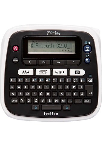 Brother Etikettendrucker »Beschriftungsgerät P-touch D200BW«, für Zuhause und das... kaufen