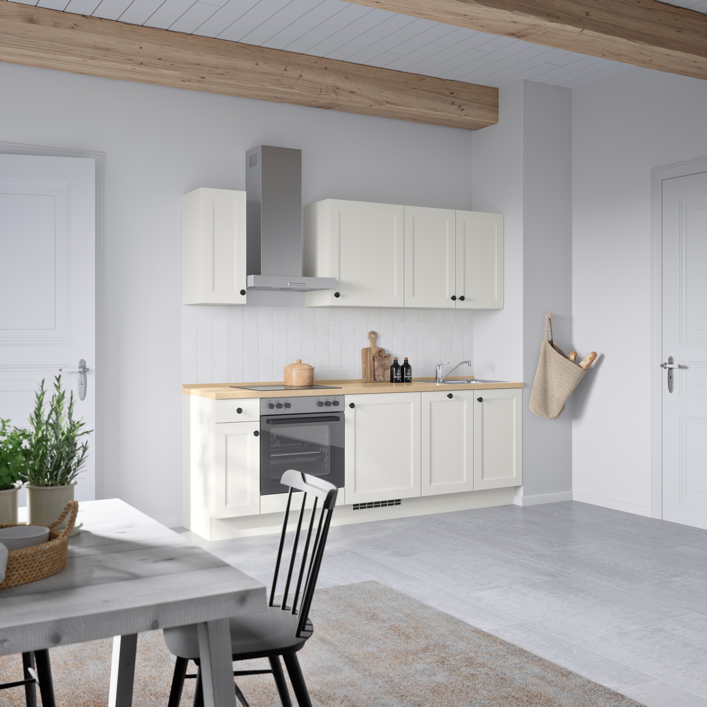 nobilia® Küchenzeile »"Cascada I"«, vormontiert, Ausrichtung wählbar, Breite 240 cm, wahlw. mit E-Geräten