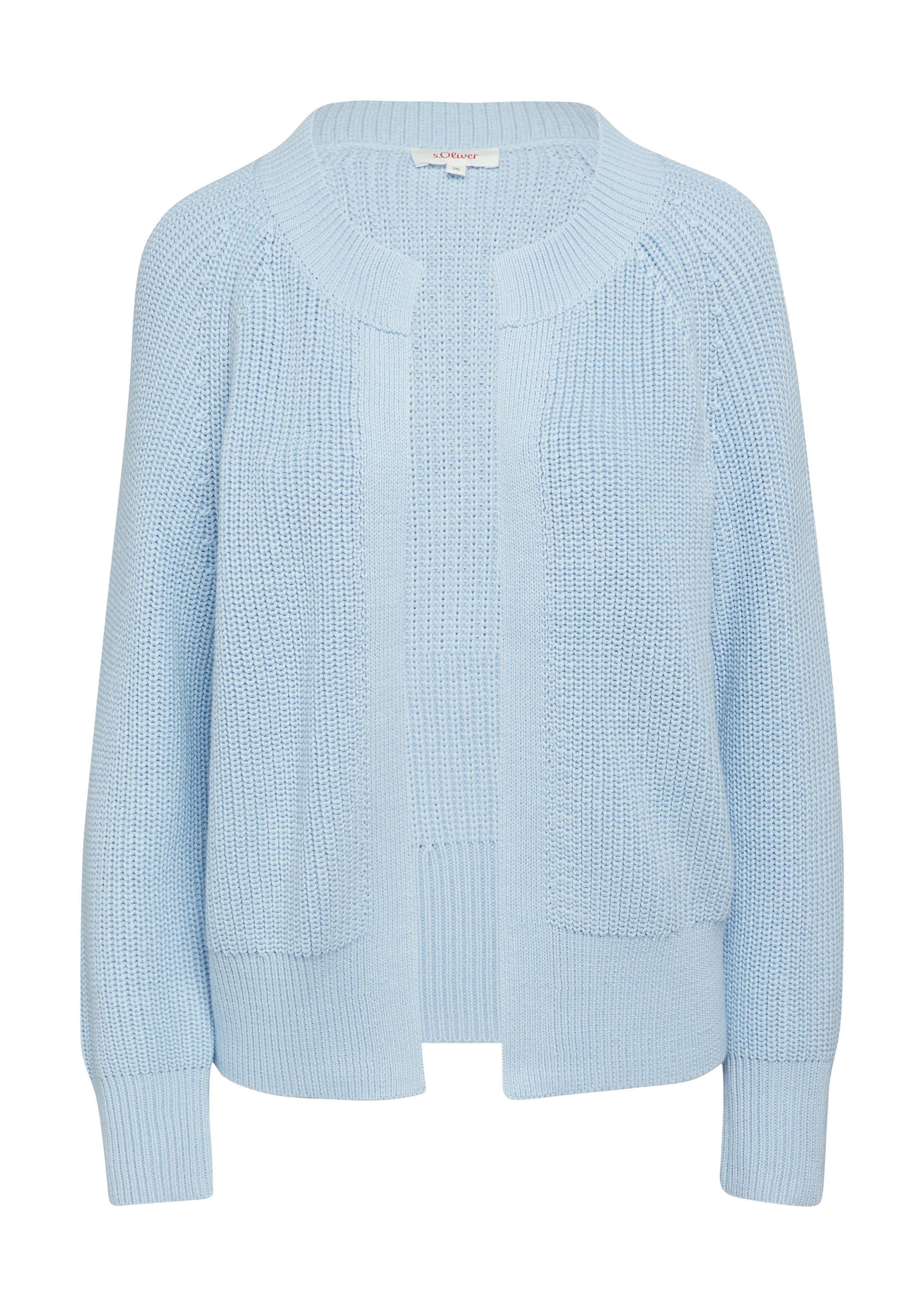 s.Oliver Strickjacke, mit Raglanärmeln